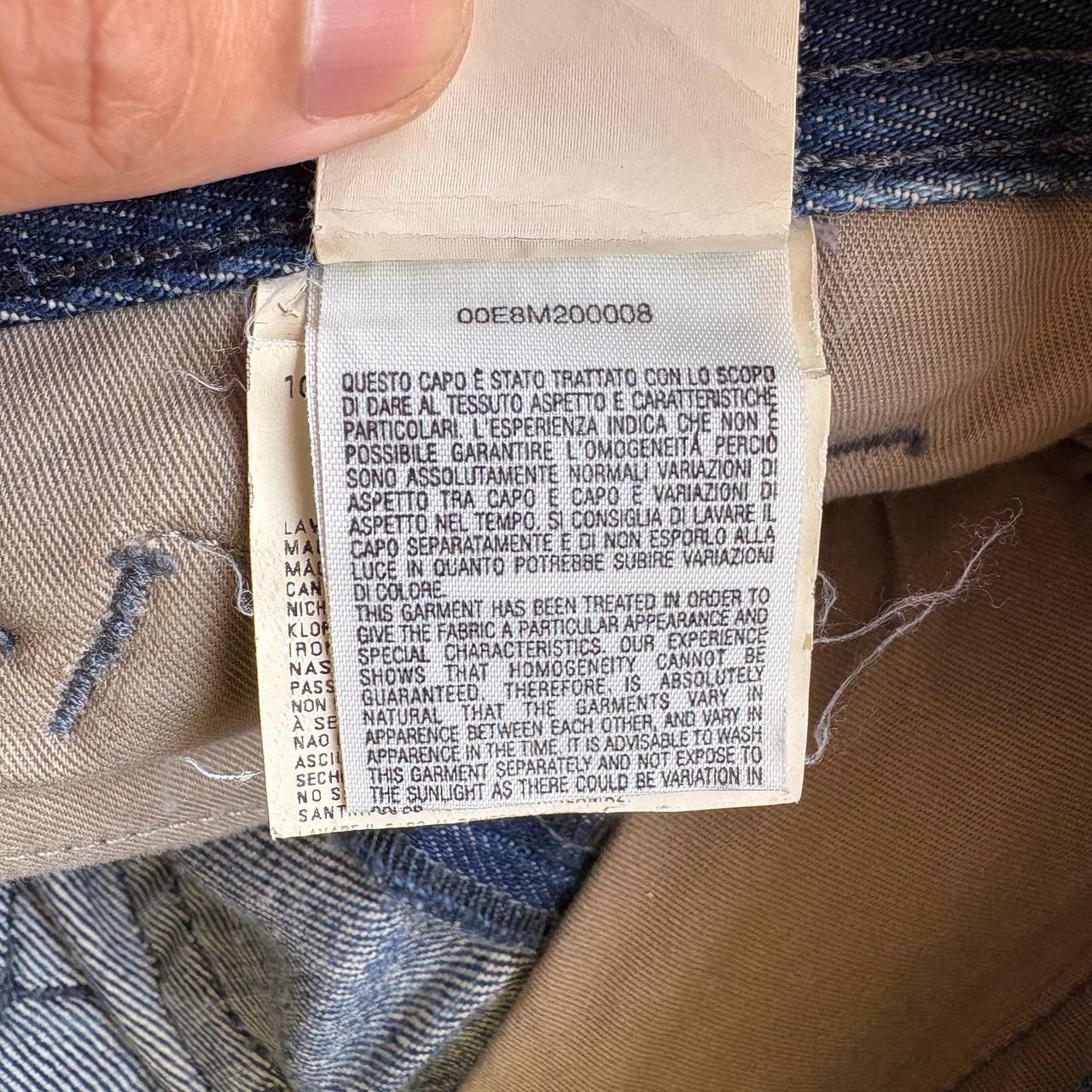 Diesel Diesel Slickap Multipocket Wash Denim Bush Jeans Pants Size US 29 - 22 Thumbnail