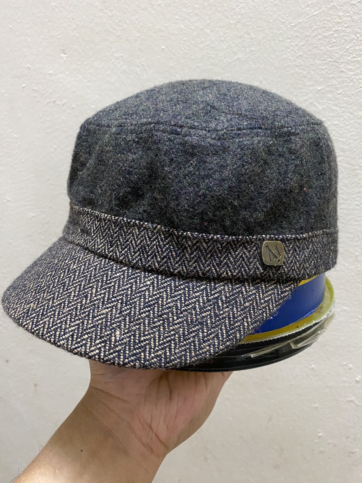 Hysteric Glamour × If Six Was Nine × Le Grande Bleu (L.G.B.) 2000s Cadet Hat Movito Wools Short Brim y2k style Size ONE SIZE - 1 Thumbnail