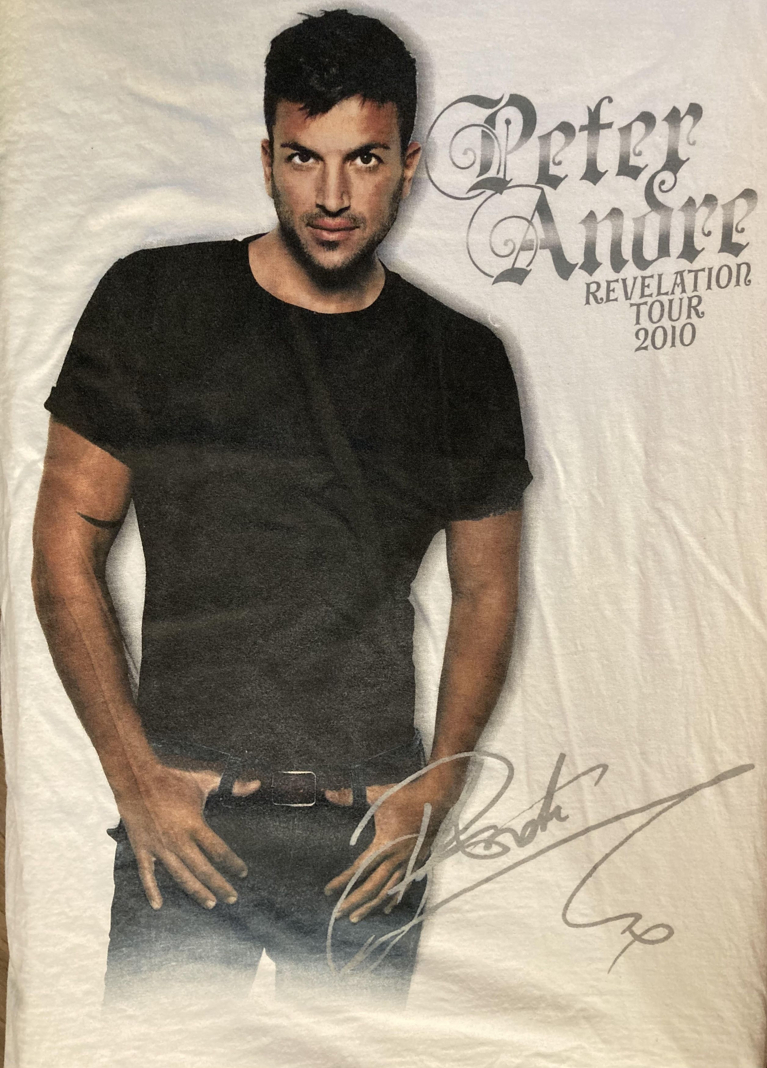 Band Tees 2010 Peter Andre Revelation Tour Rhythm And Blues White Size M / US 6-8 / IT 42-44 - 4 Thumbnail