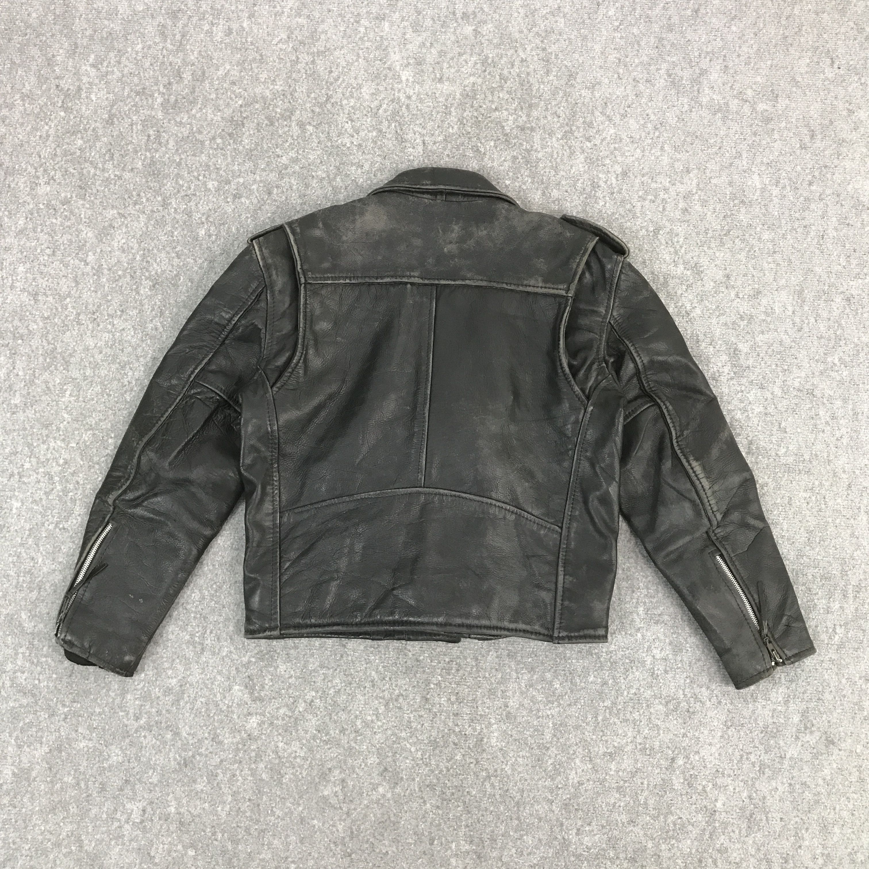 First MFG Co. × Japanese Brand FIRST DOUBLE COLLAR LEATHER JACKET Size US M / EU 48-50 / 2 - 2 Thumbnail