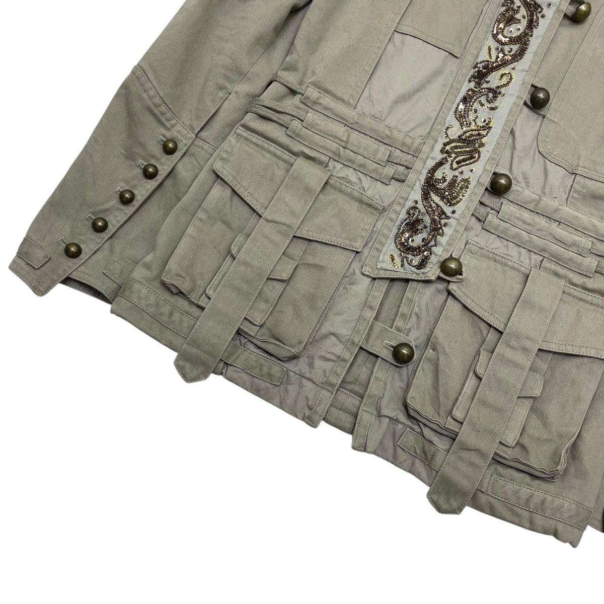 Japanese Brand 💥Enchanment Le Ciel Bleu Bondage Punker Jacket Size S / US 4 / IT 40 - 7 Thumbnail