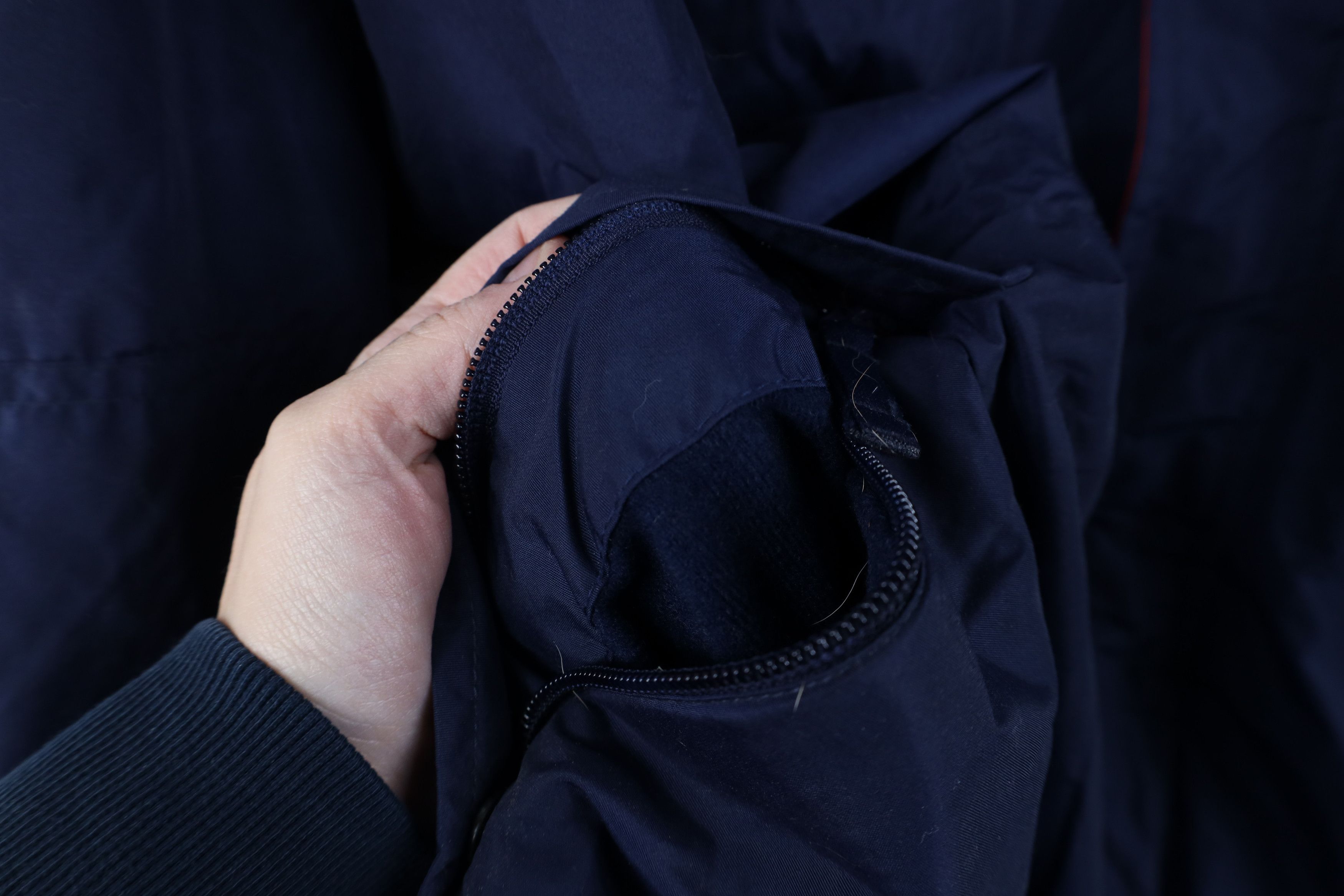 Columbia Vintage 90s Columbia Hooded 2 In 1 Parka Jacket Navy Blue Size US XXL / EU 58 / 5 - 8 Thumbnail
