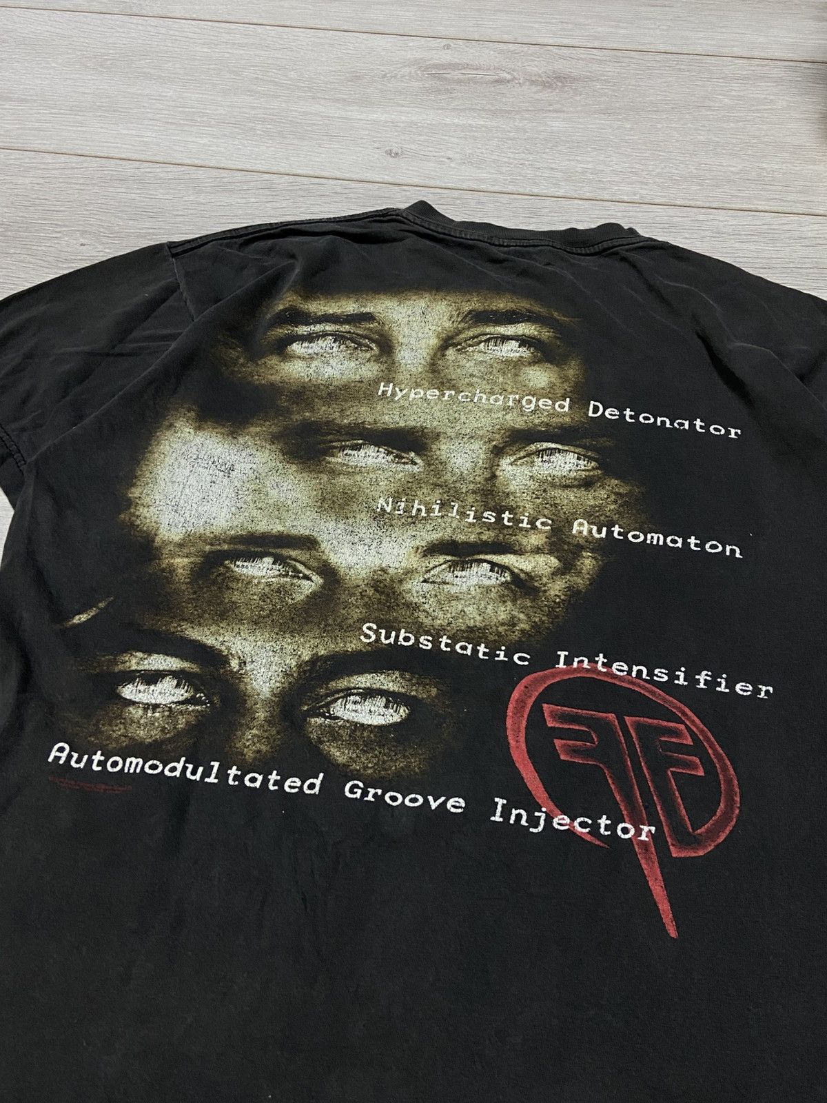 Band Tees Vintage Fear Factory obsolete 1998 tshirt distressed Size US L / EU 52-54 / 3 - 11 Thumbnail