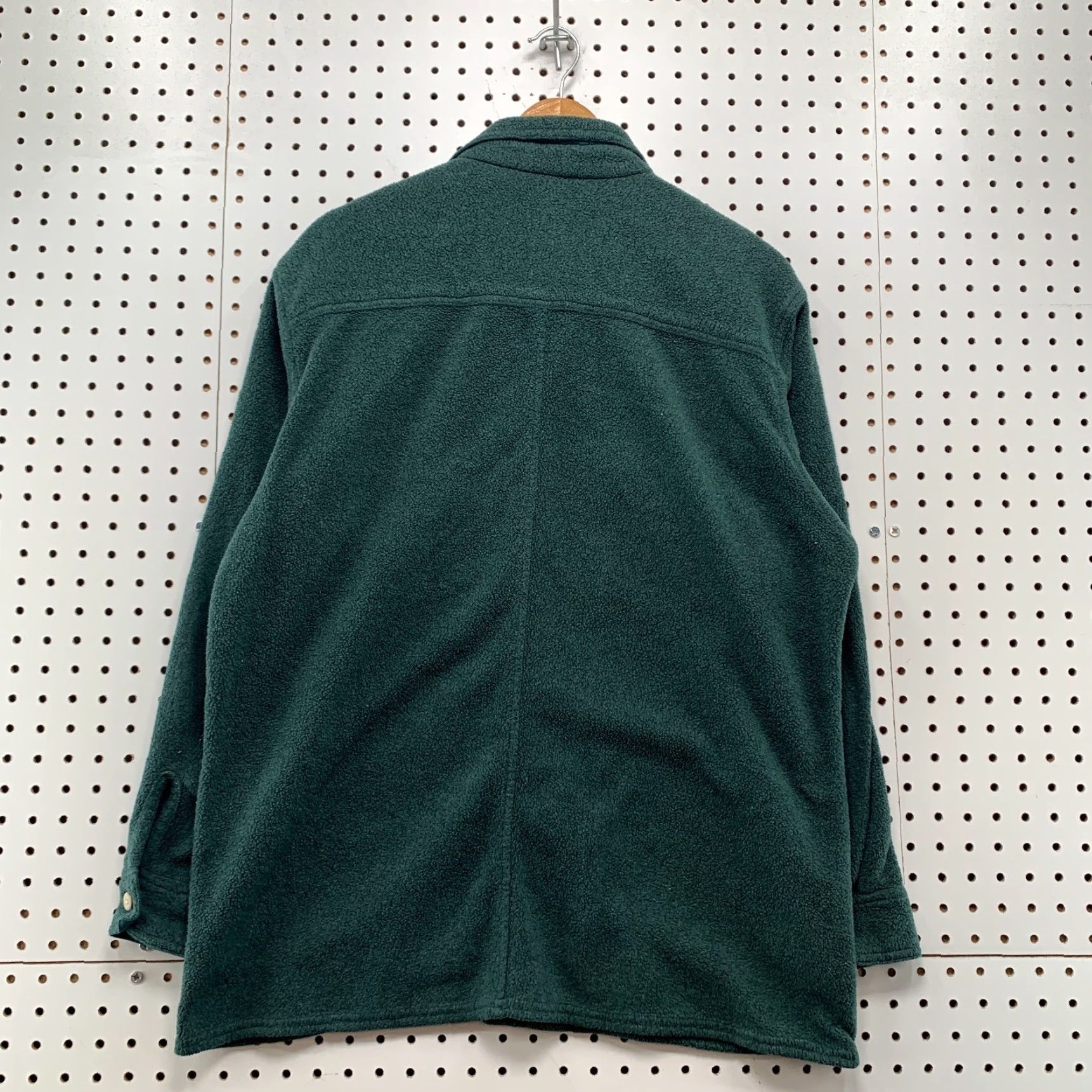 The North Face The North Face Fleece Button-Up Shirt Mens Small Green Outdoor Long Sleeve with Pocket Size US S / EU 44-46 / 1 - 2 Thumbnail