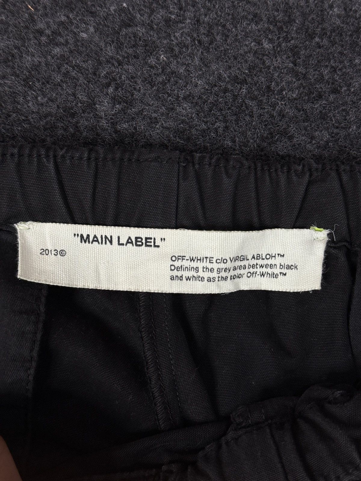 Off-White Off-White - Tapered Logo-Print Cotton-Canvas Cargo Trousers Size US 33 - 9 Thumbnail