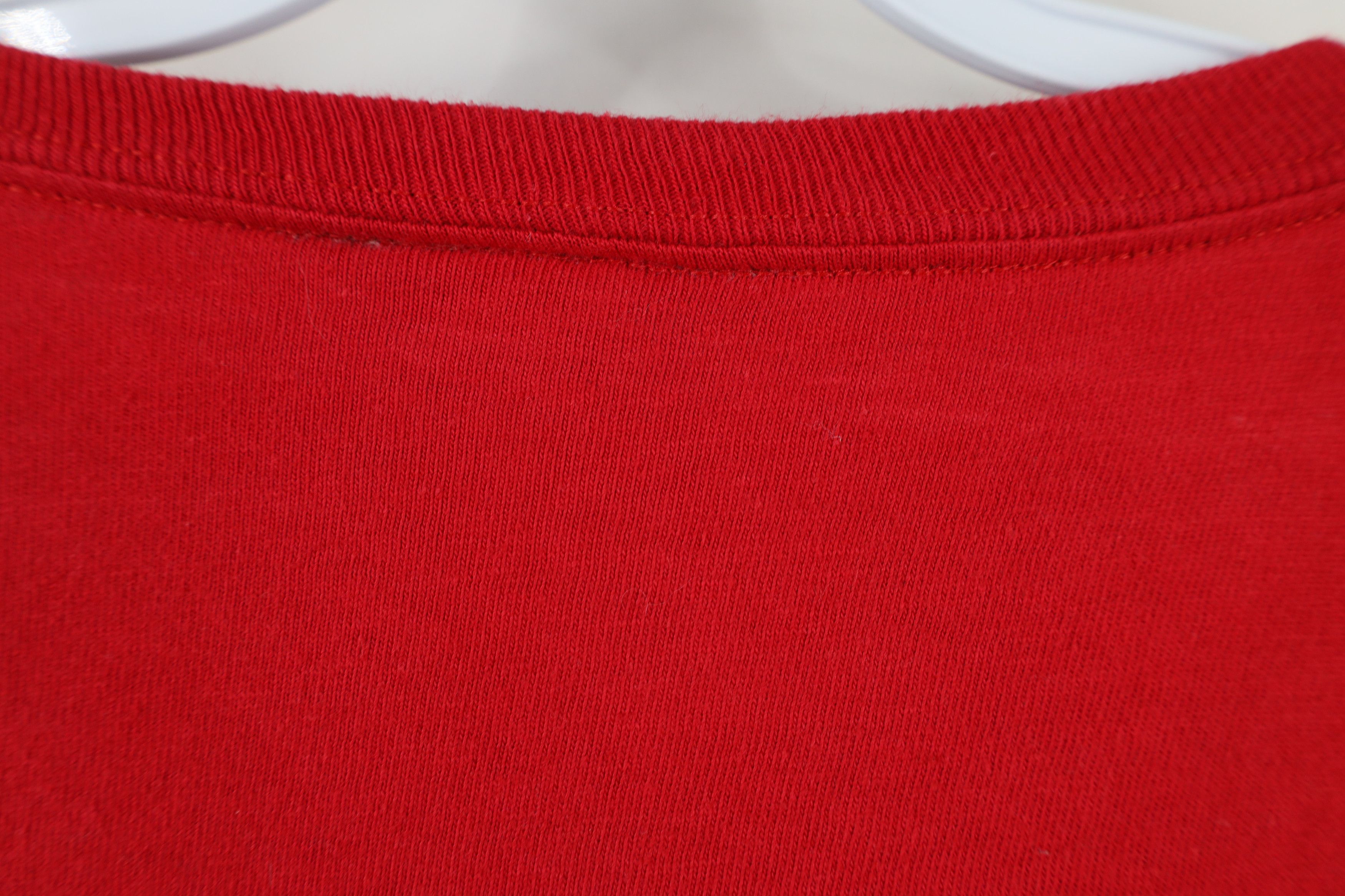 Champion × Vintage Vintage 90s Champion Jersey Short Sleeve T-Shirt Red Cotton Size US XL / EU 56 / 4 - 10 Thumbnail