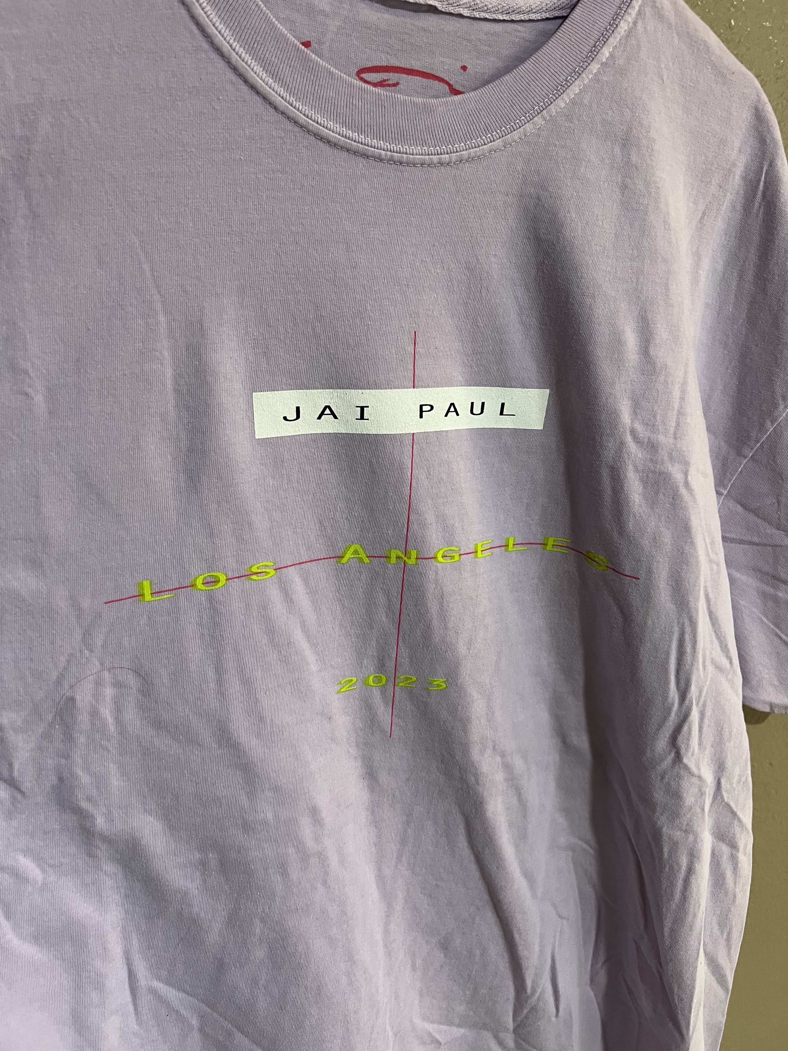 Band Tees Jai Paul LA Tee Size US XL / EU 56 / 4 - 2 Thumbnail
