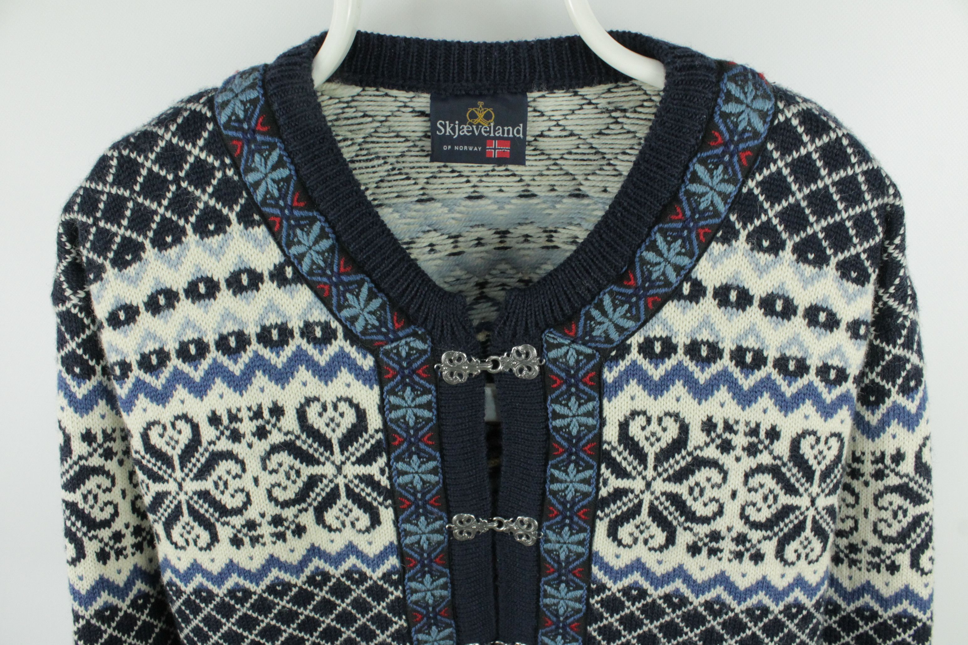 Other Skjaeveland Of Norway Knit Cardigan Wool Sweater Size M / US 6-8 / IT 42-44 - 2 Thumbnail