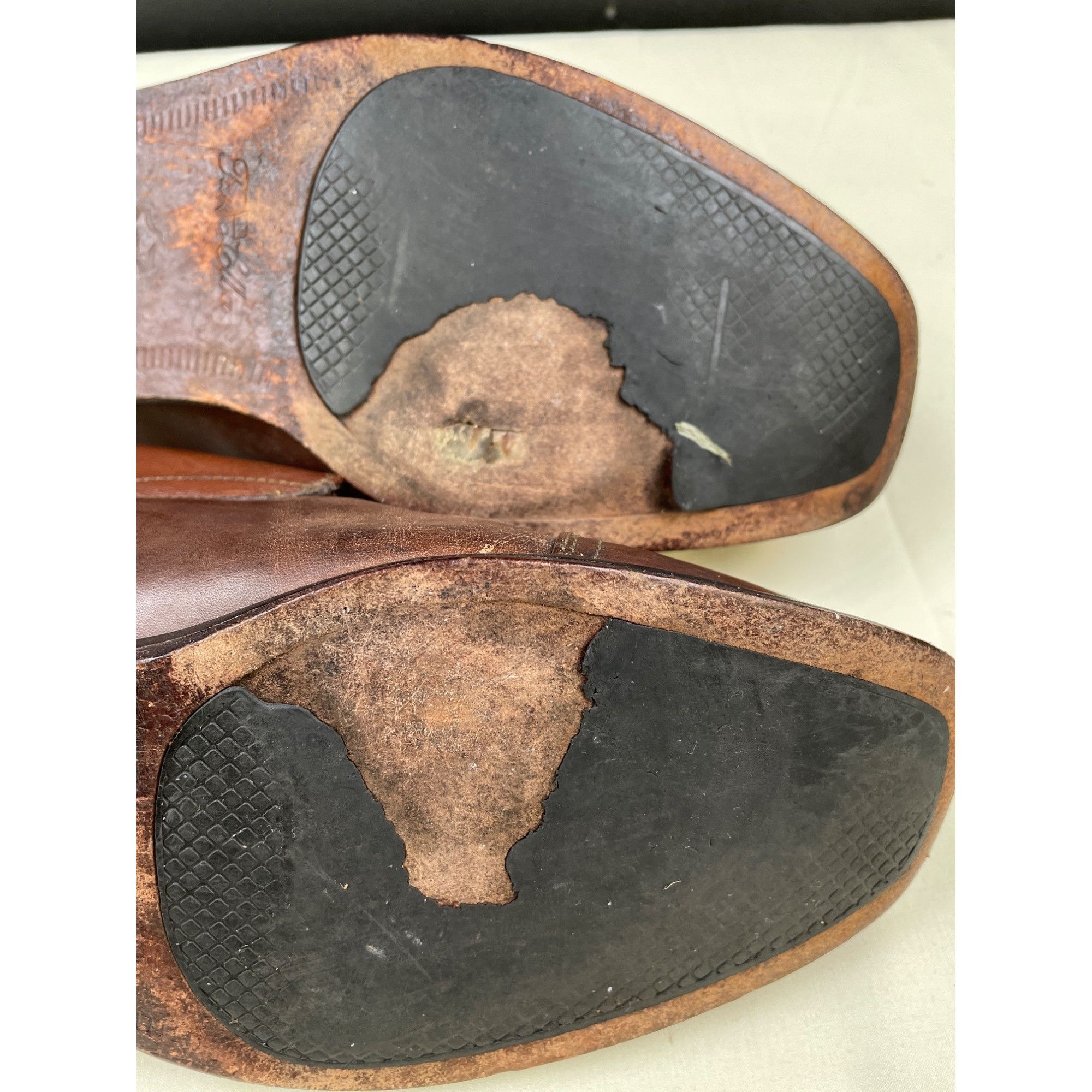 Tasso Elba Tasso Elba Men's Brown Leather Shoes/Cap toe Oxfords Size 9. Size US 9.5 / EU 42-43 - 8 Thumbnail