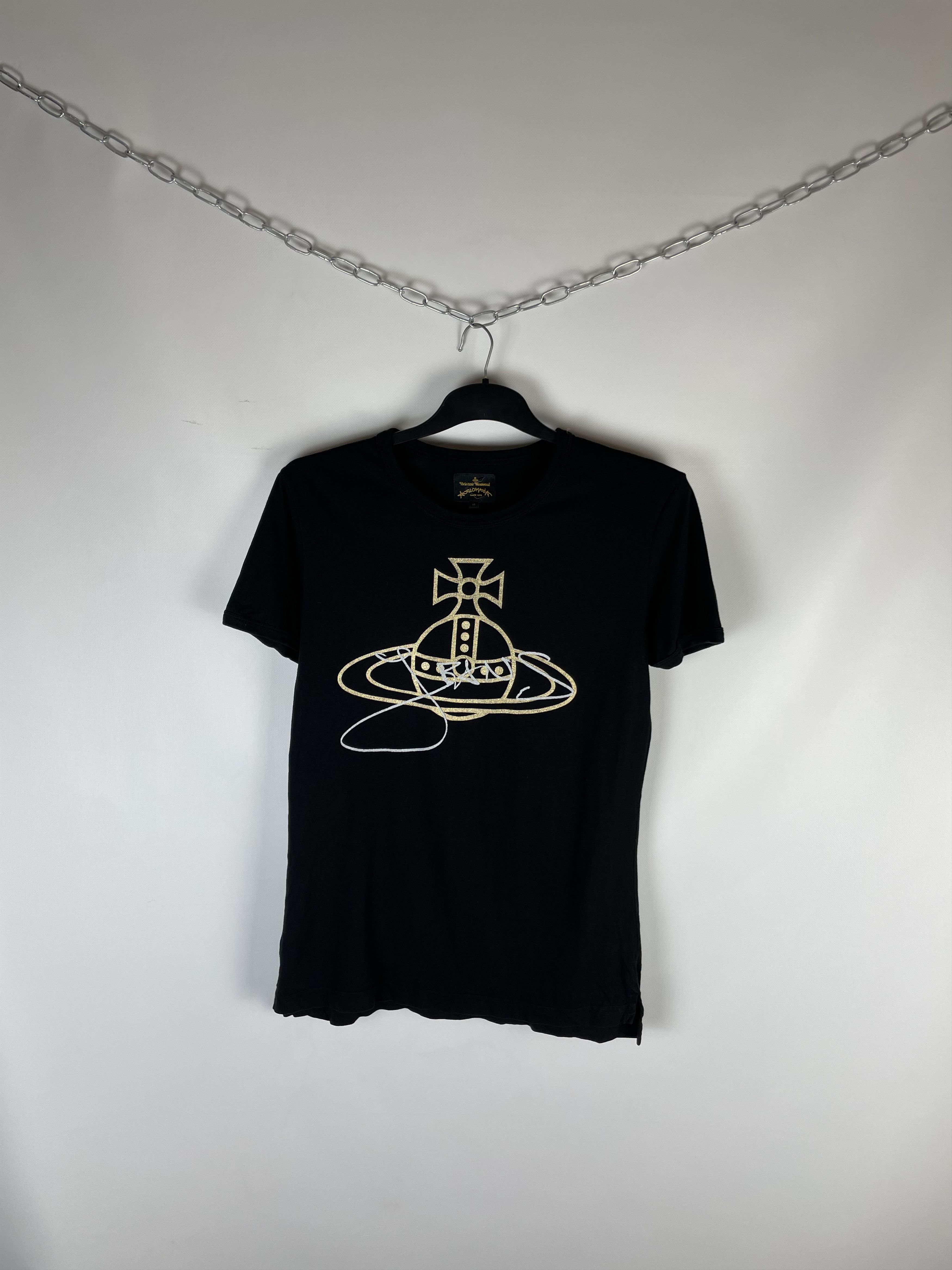 Vivienne Westwood Vivienne Westwood Logo Shirt Tee Size US M / EU 48-50 / 2 - 1 Thumbnail