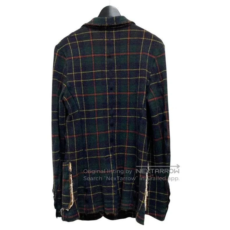 Comme des Garcons Comme Des Garcons Checked Napped Jacket Size S / US 4 / IT 40 - 2 Thumbnail