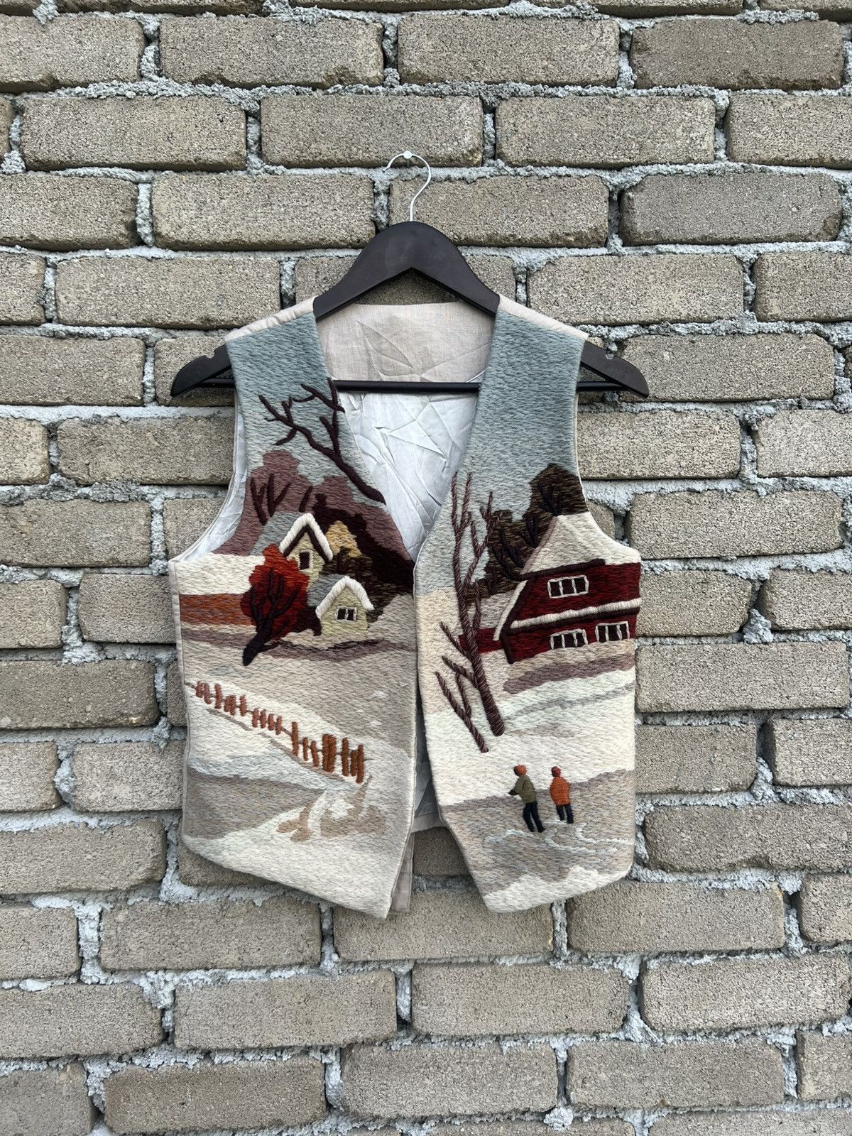 Vintage Vintage Vest Embroidery Knitted Size US S / EU 44-46 / 1 - 2 Thumbnail