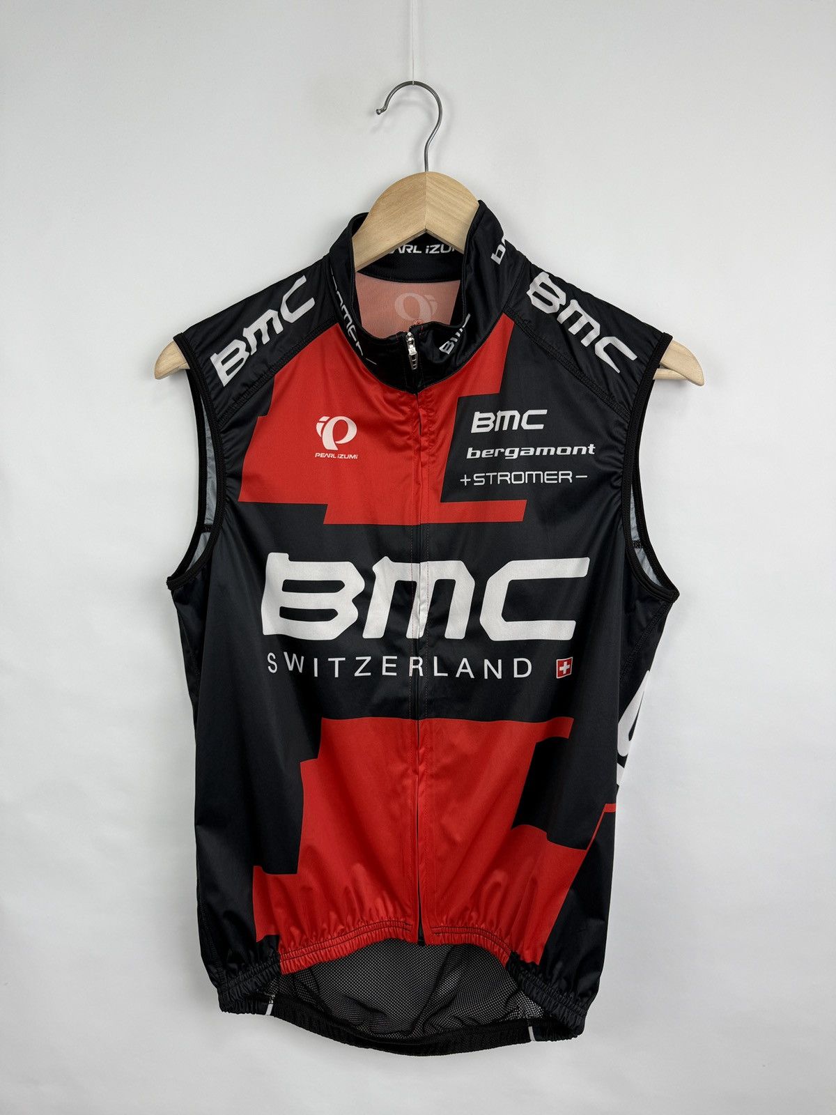 Motorola 🇨🇭 Pearl Izumi Switzerland BMC Bergamont Cycling Jersey Size US S / EU 44-46 / 1 - 4 Thumbnail