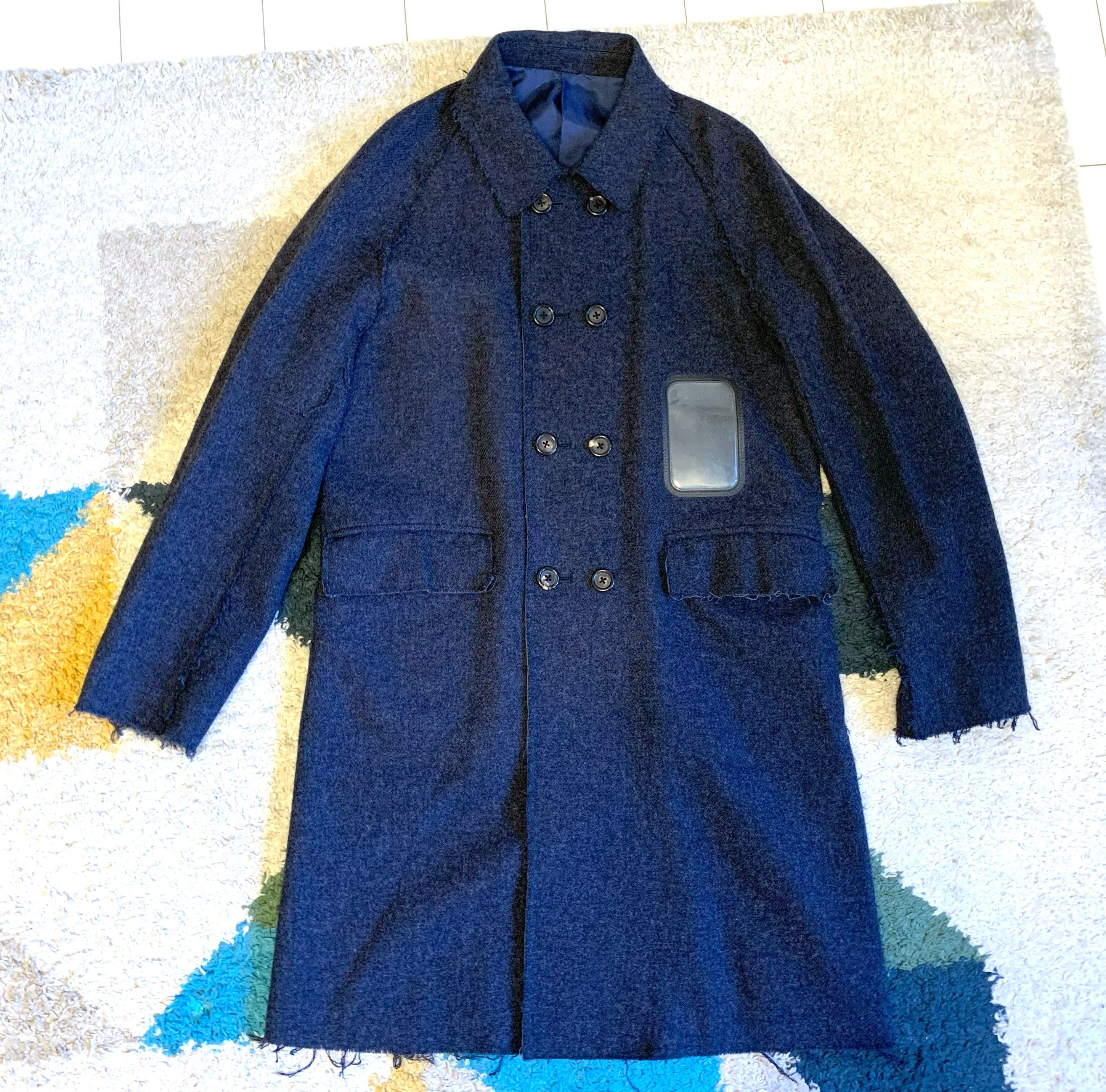 Undercover Undercover 2015aw raw seam wool coat, size 3 (M) Size US M / EU 48-50 / 2 - 1 Thumbnail