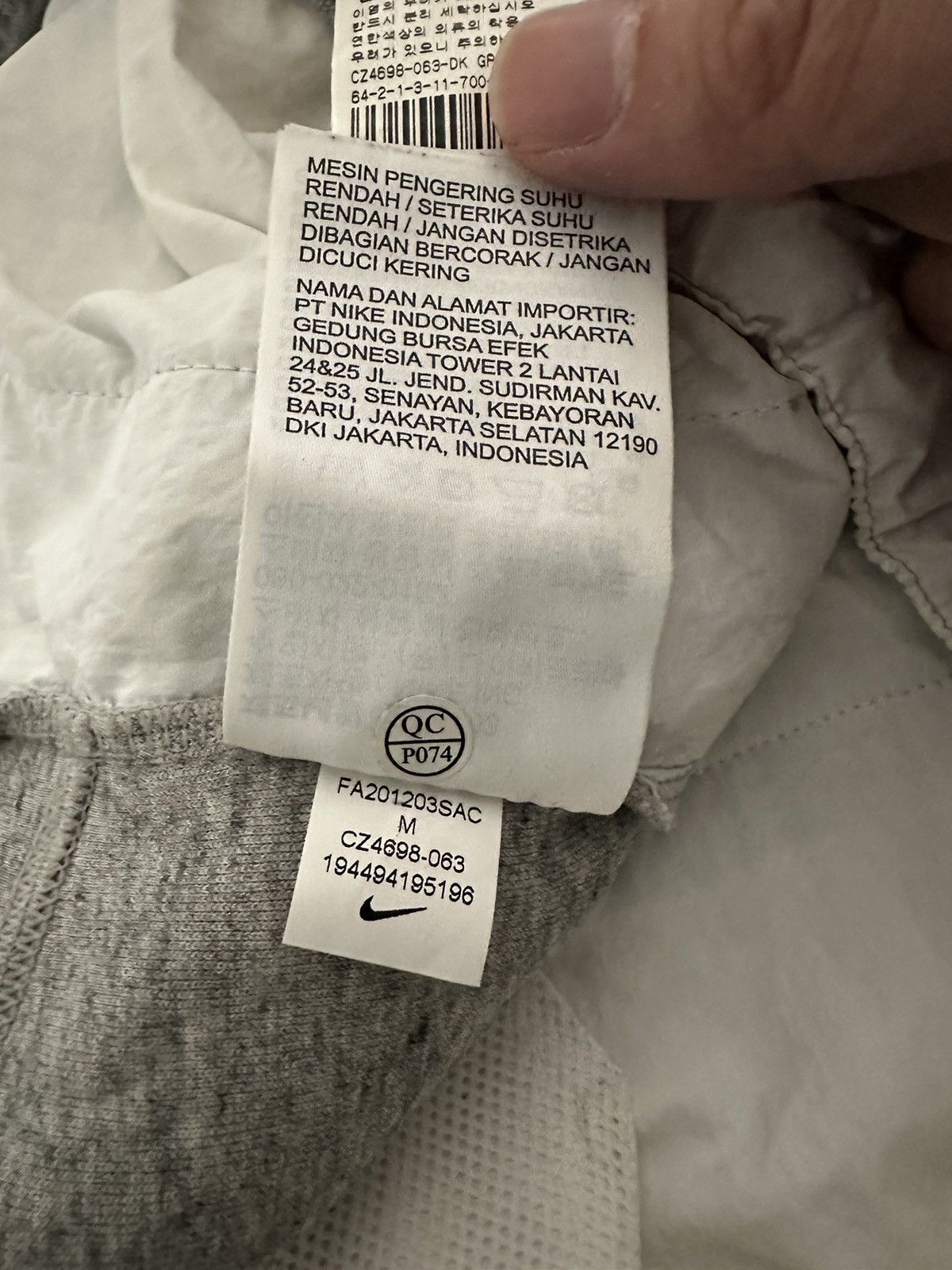 Nike × Sacai Nike x Sacai Fleece Pants Size US 30 / EU 46 - 6 Thumbnail