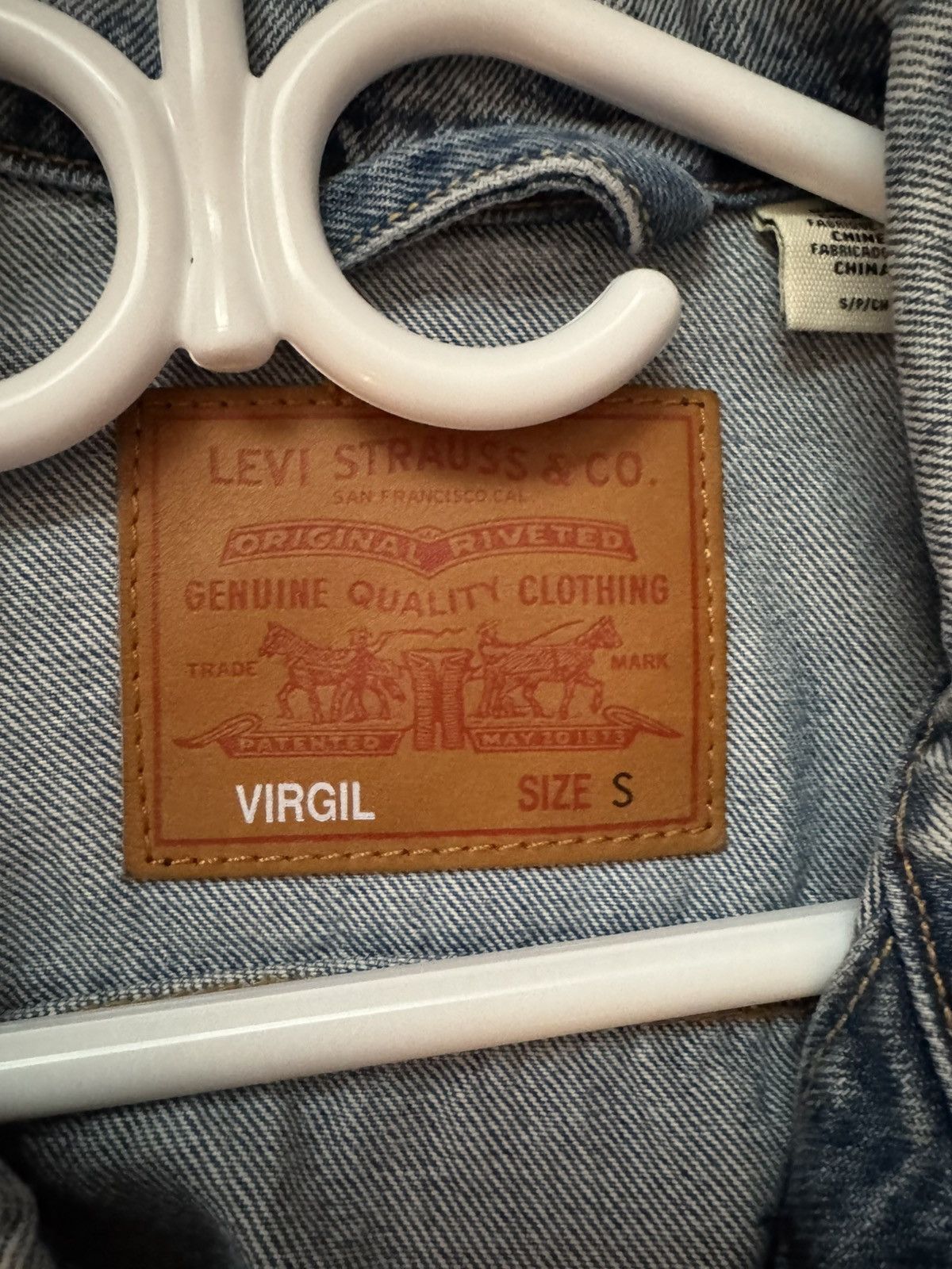 Levi's Levi’s Virgil Denim Jacket Washed Blue Size US S / EU 44-46 / 1 - 2 Thumbnail
