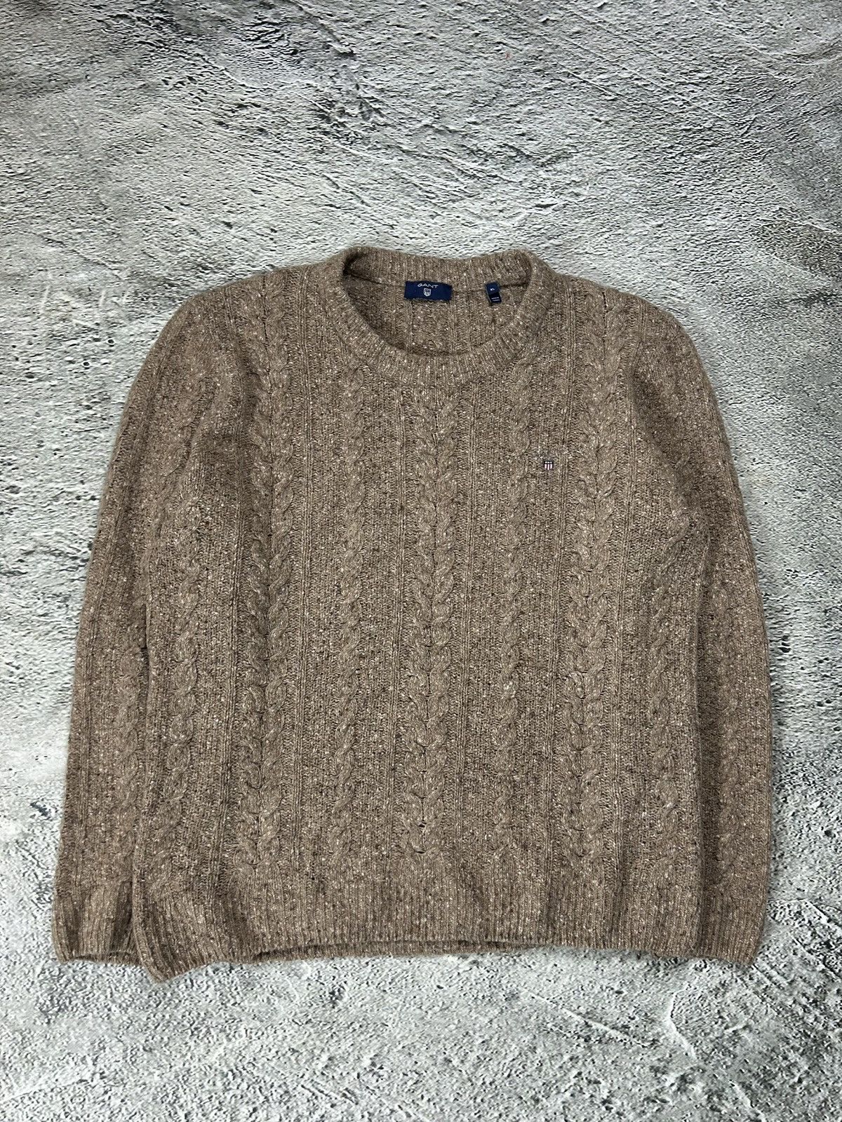 Gant Gant Vintage Cable Knit Sweater brown Size US XL / EU 56 / 4 - 1 Thumbnail