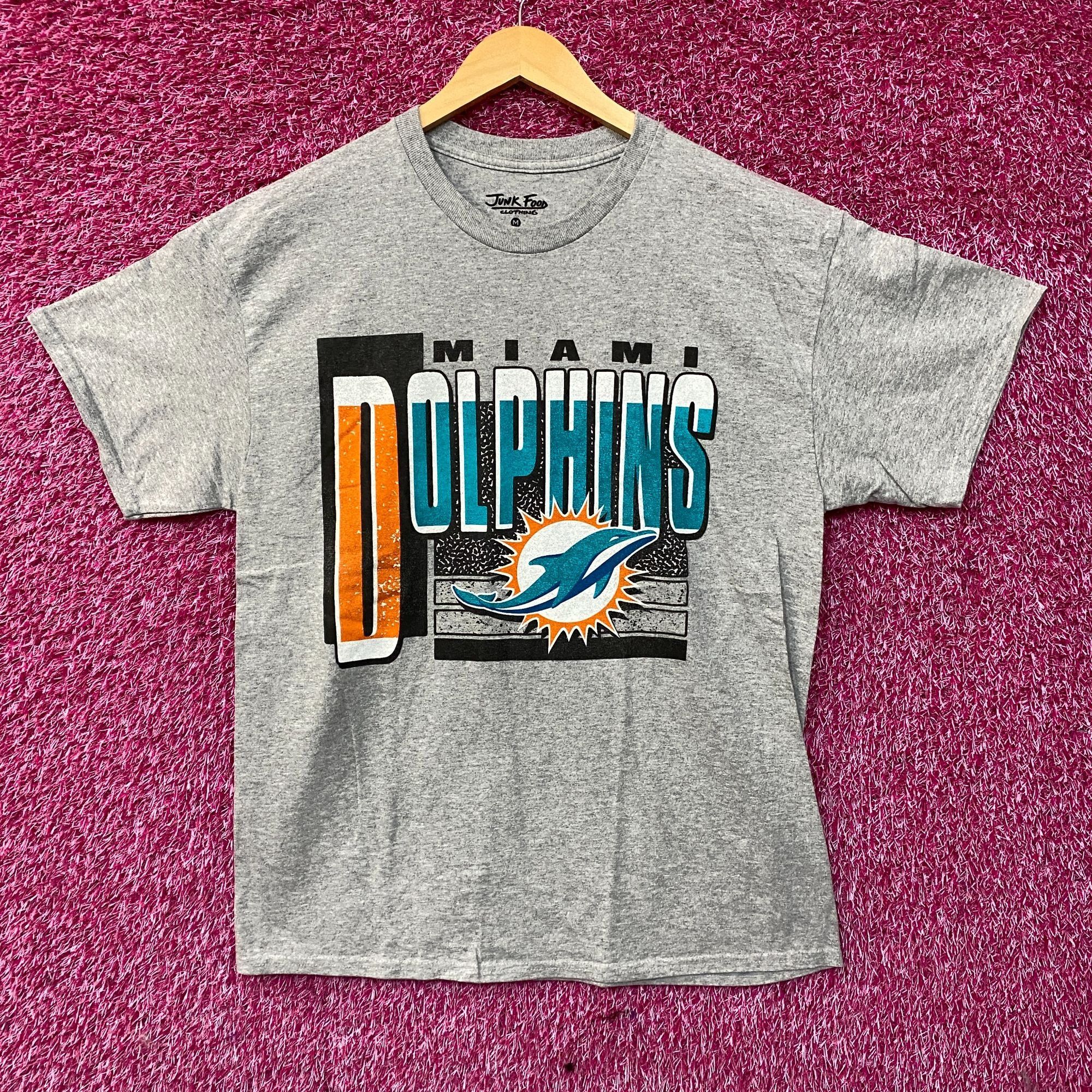 Junk Food Junk Food NFL Miami Dolphins Logo T-Shirt Medium Size US M / EU 48-50 / 2 - 1 Thumbnail
