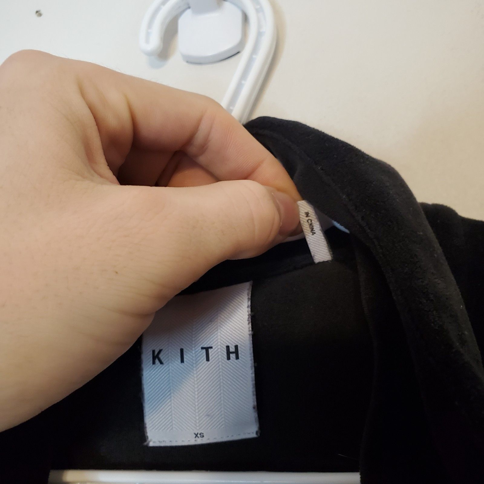 Kith Kith Velour Crest 3/4 Zip Track Jacket Black Size Womens XS Size XS / US 0-2 / IT 36-38 - 5 Thumbnail