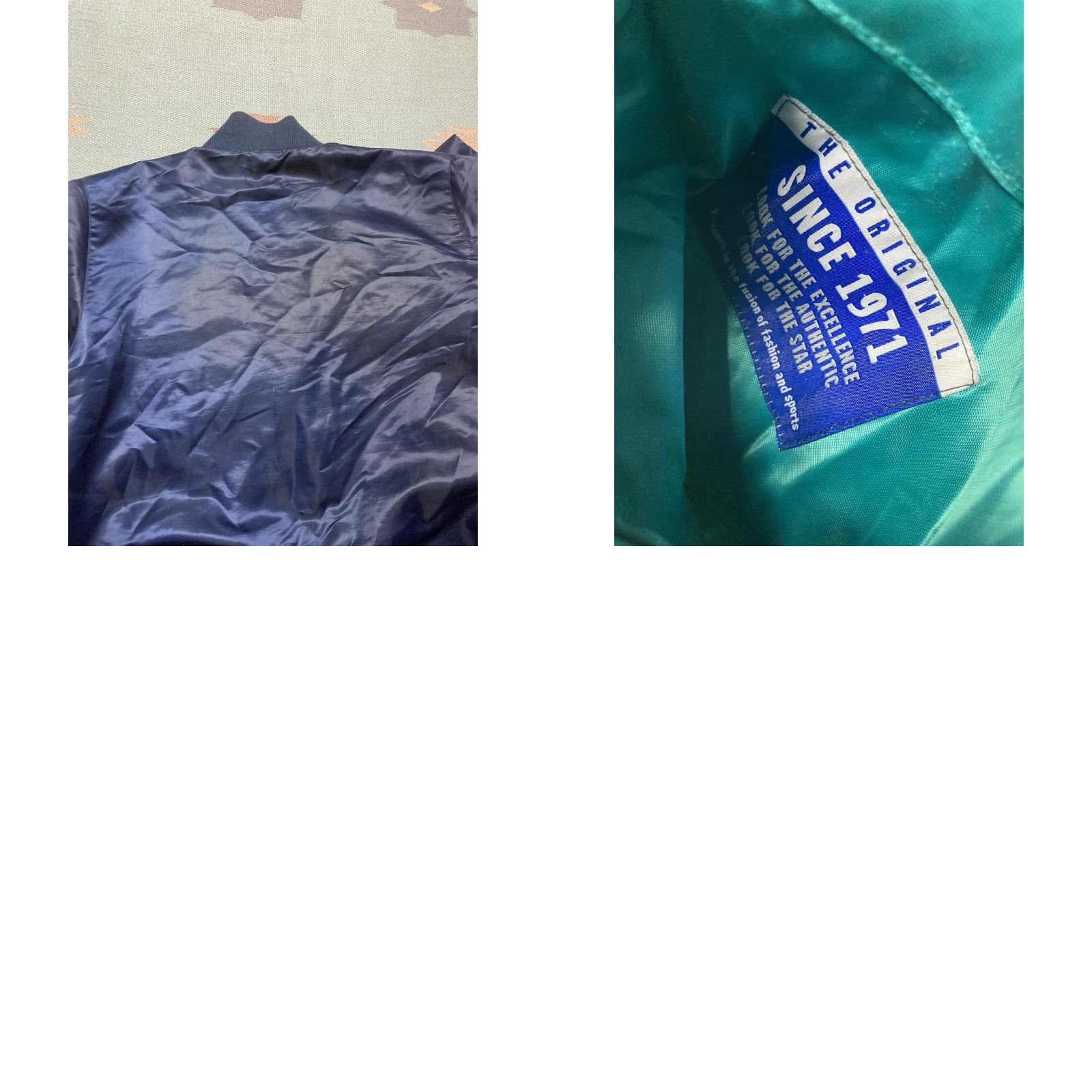 Starter Vintage Starter Satin Reversible Jacket NBA Grizzlies Medium User: Vintage Starter Satin Reversible Jacket NBA Grizzlies Medium Size US M / EU 48-50 / 2 - 9 Thumbnail