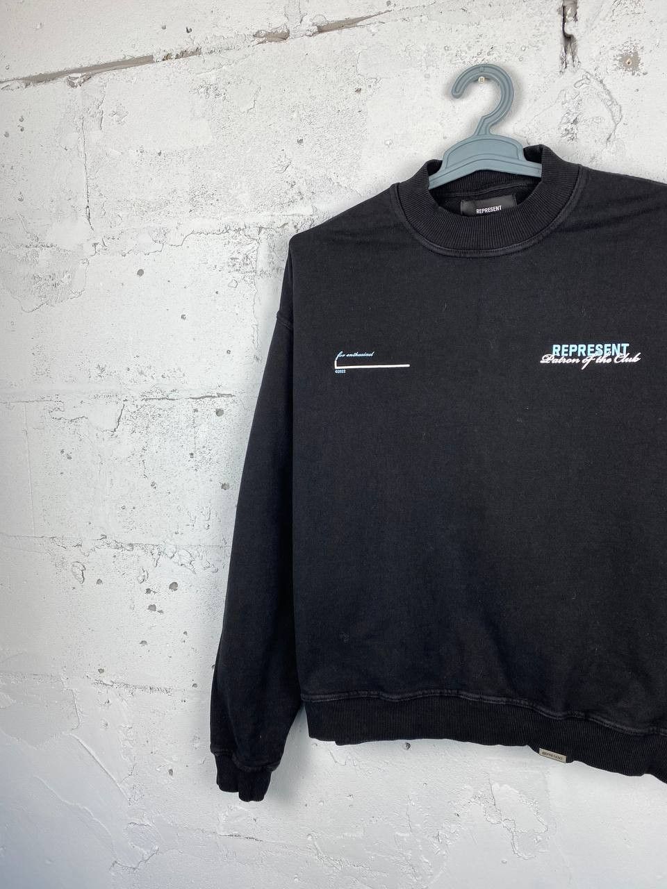 Represent Clo. Represent Patron of the Club Sweatshirt Black Size US M / EU 48-50 / 2 - 4 Thumbnail