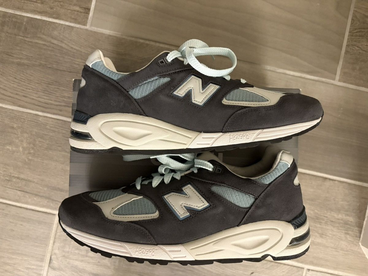 Kith × New Balance Kith x New Balance 990v2 Made in USA Steel Blue Size US 13 / EU 46 - 8 Thumbnail