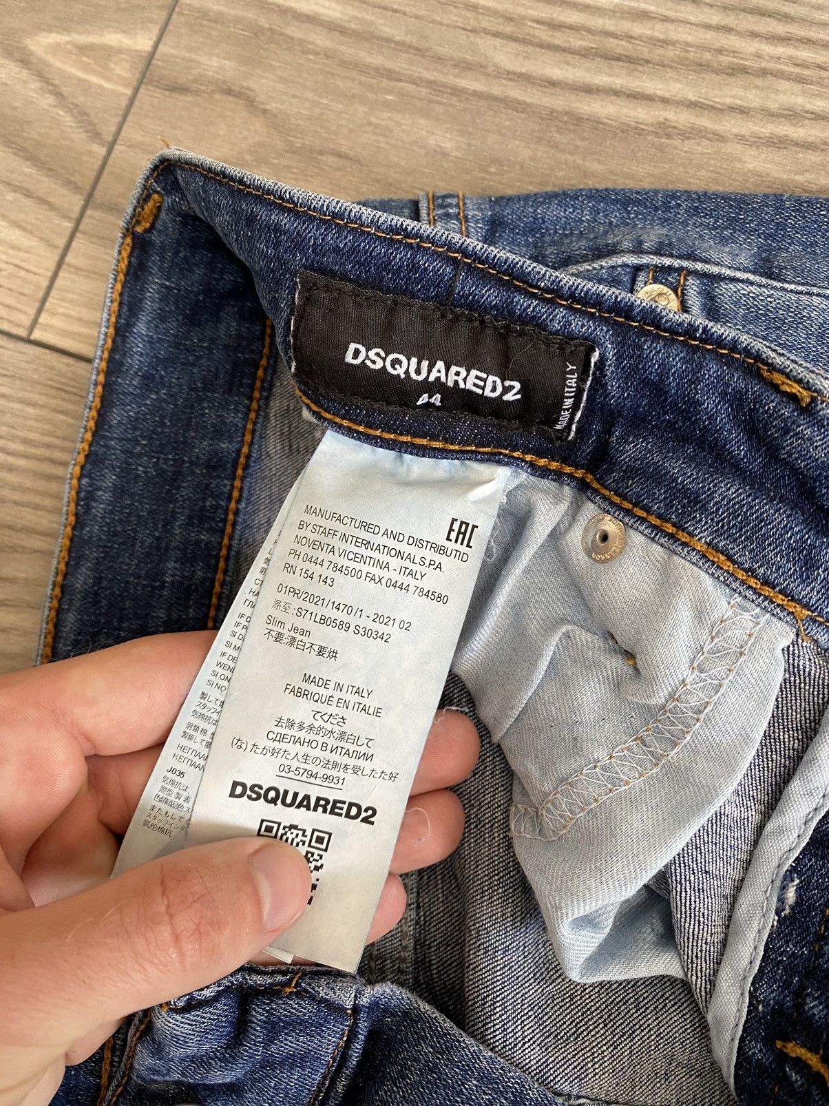 Dsquared2 Dsquared2 Luxury Denim Jeans Pants Mens Size 44 Size US 30 / EU 46 - 8 Thumbnail