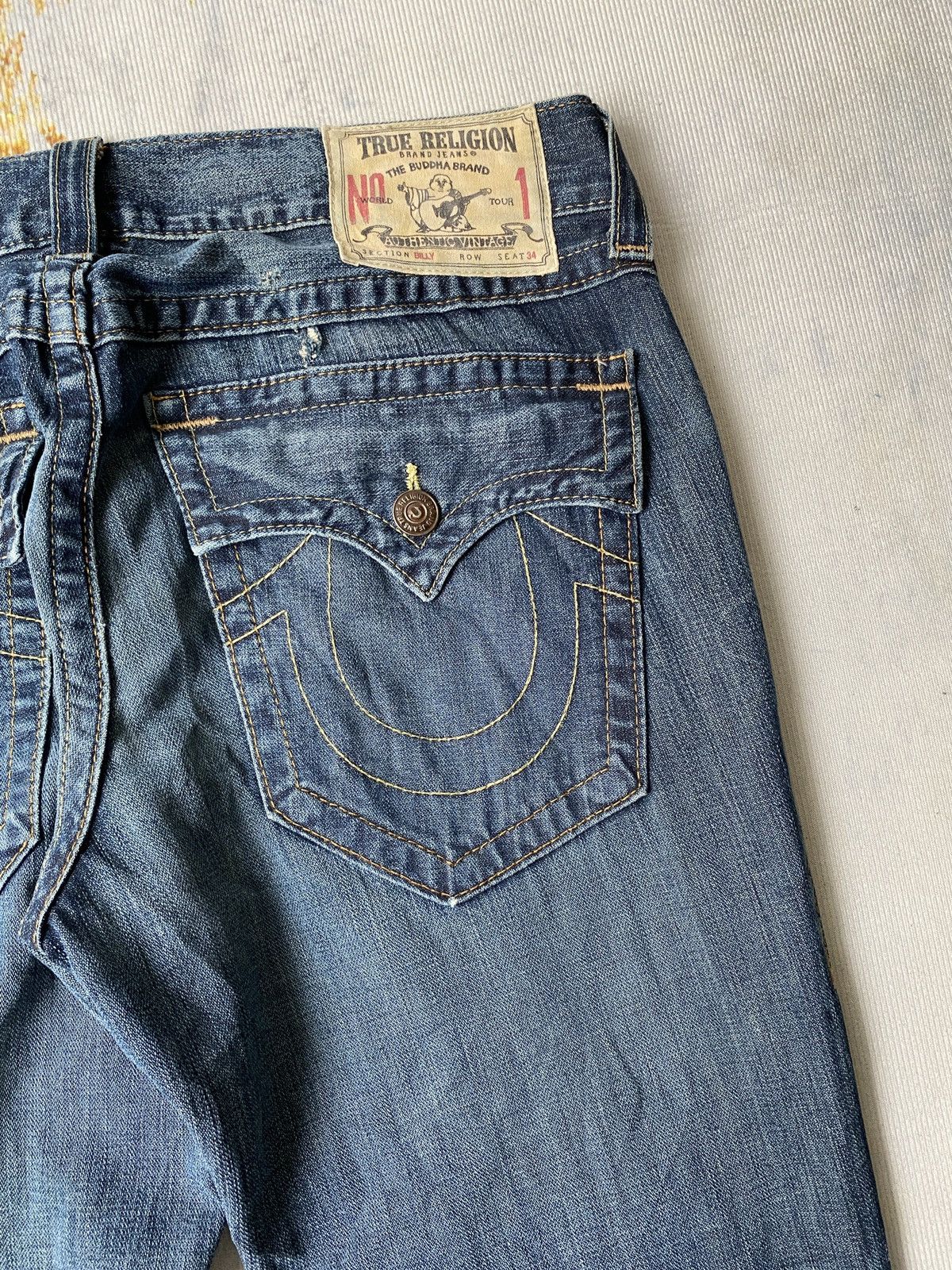 Tornado Mart × True Religion True Religion Billy Revolution 1st Edition Flare Denim Size US 34 / EU 50 - 14 Thumbnail