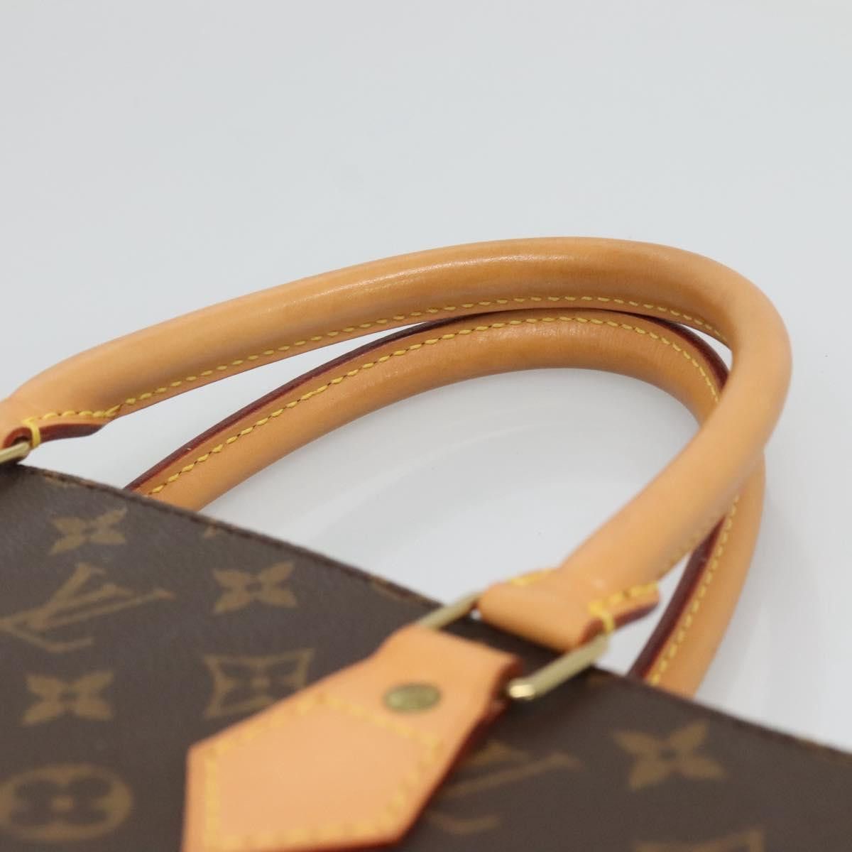 Louis Vuitton LOUIS VUITTON Monogram Sac Plat Hand Bag M51140 Size ONE SIZE - 8 Thumbnail