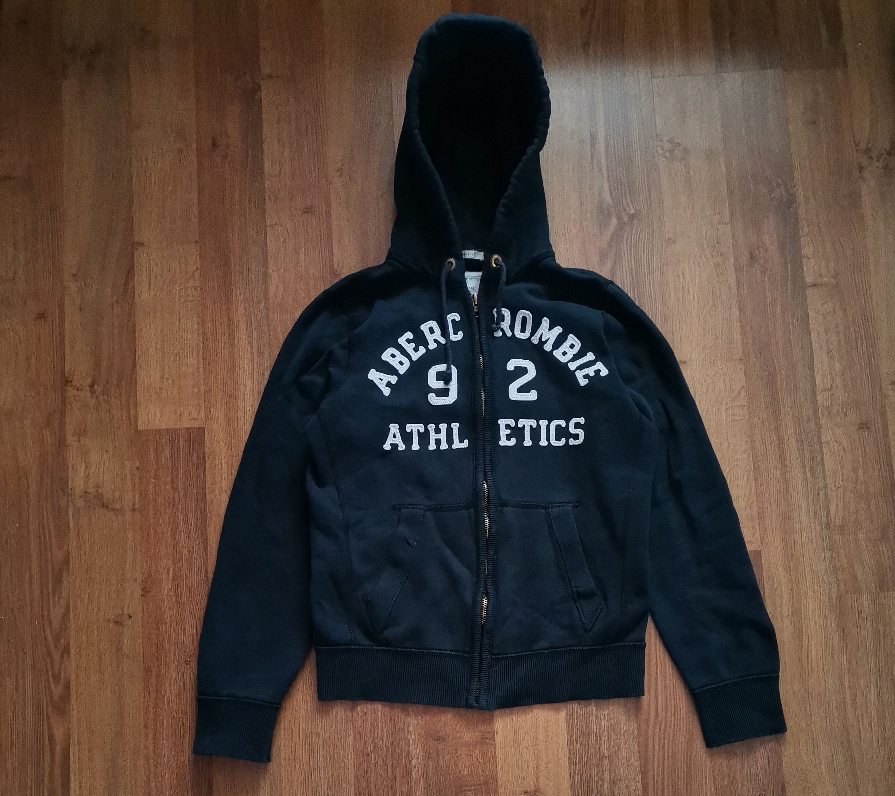 Abercrombie & Fitch Abercrombie & Fitch Zip Up Hoodie Size US L / EU 52-54 / 3 - 1 Thumbnail