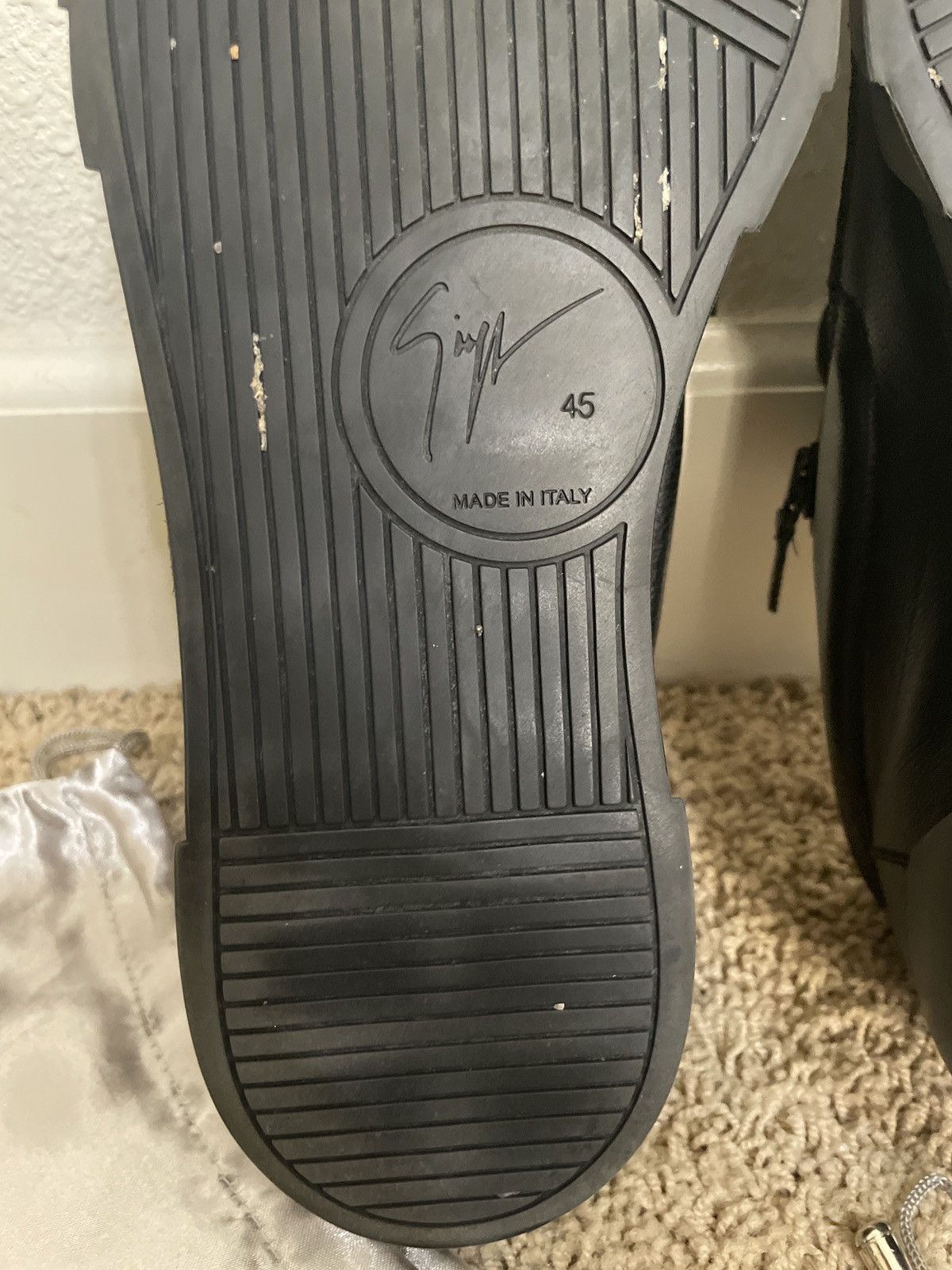 Giuseppe\'s size 45 italy Giuseppe Zanotti Black lowtop giuseppe zanotti | Grailed main image 2