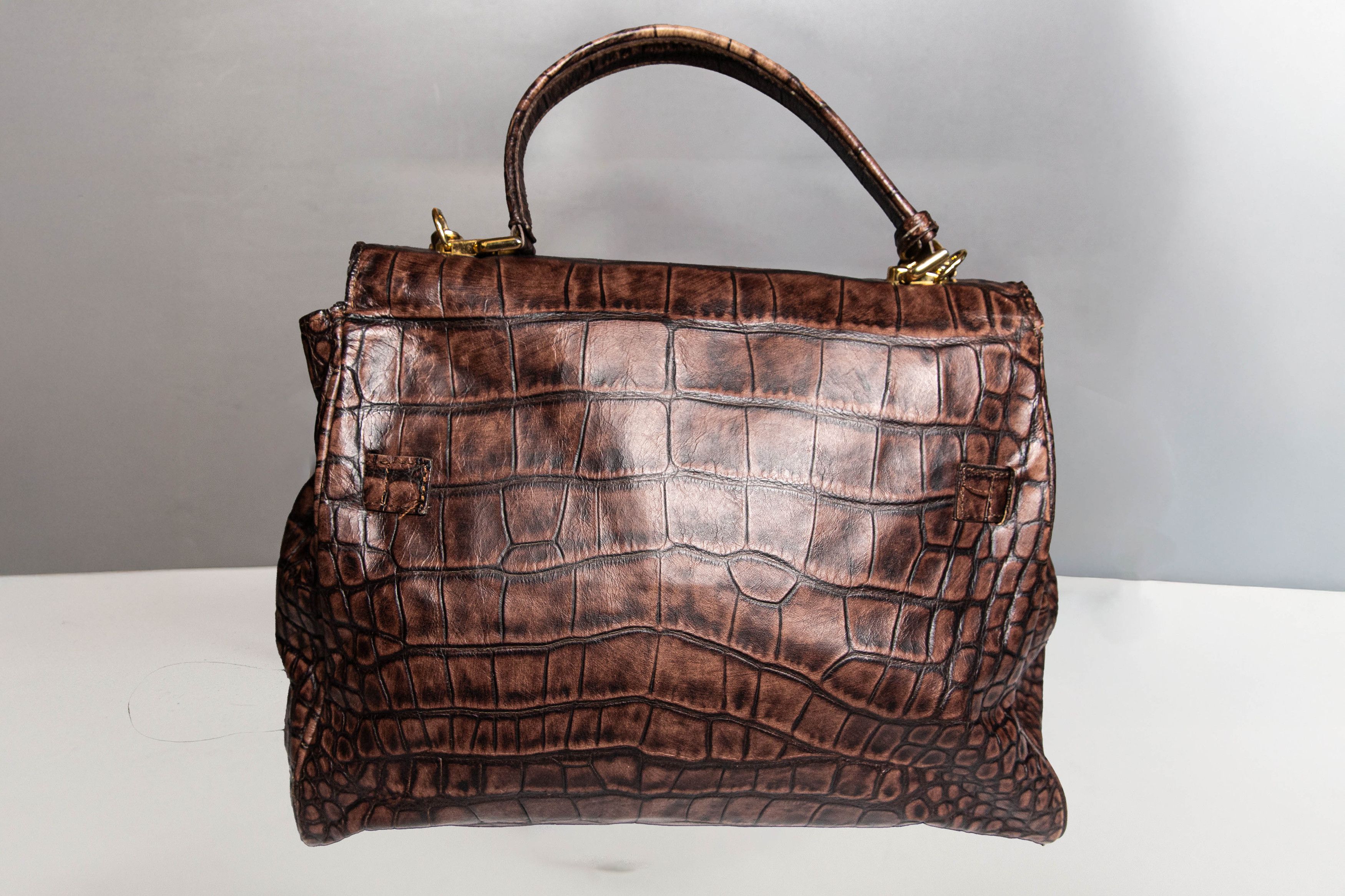 Other Vintage crocodile leather Size ONE SIZE - 2 Thumbnail