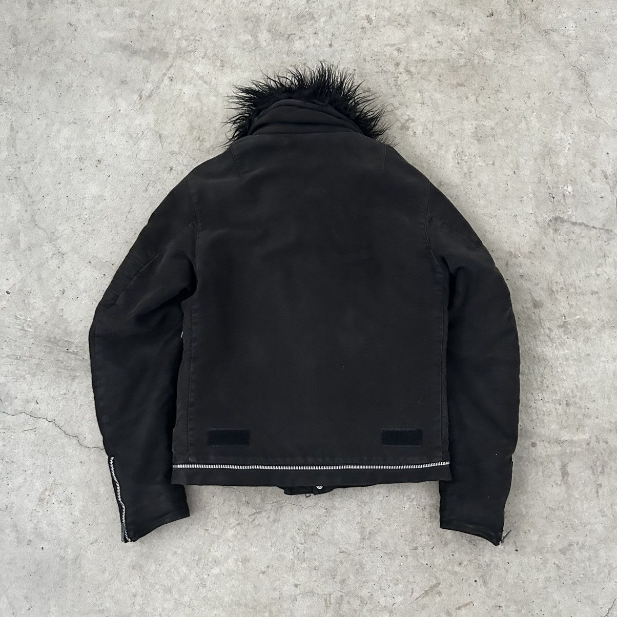 Helmut Lang helmut lang astro biker jacket 99aw black Size US S / EU 44-46 / 1 - 2 Thumbnail
