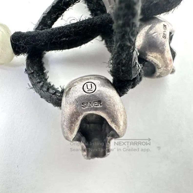 Undercover Skull Head Necklace in 925 Silver. Size ONE SIZE - 6 Thumbnail