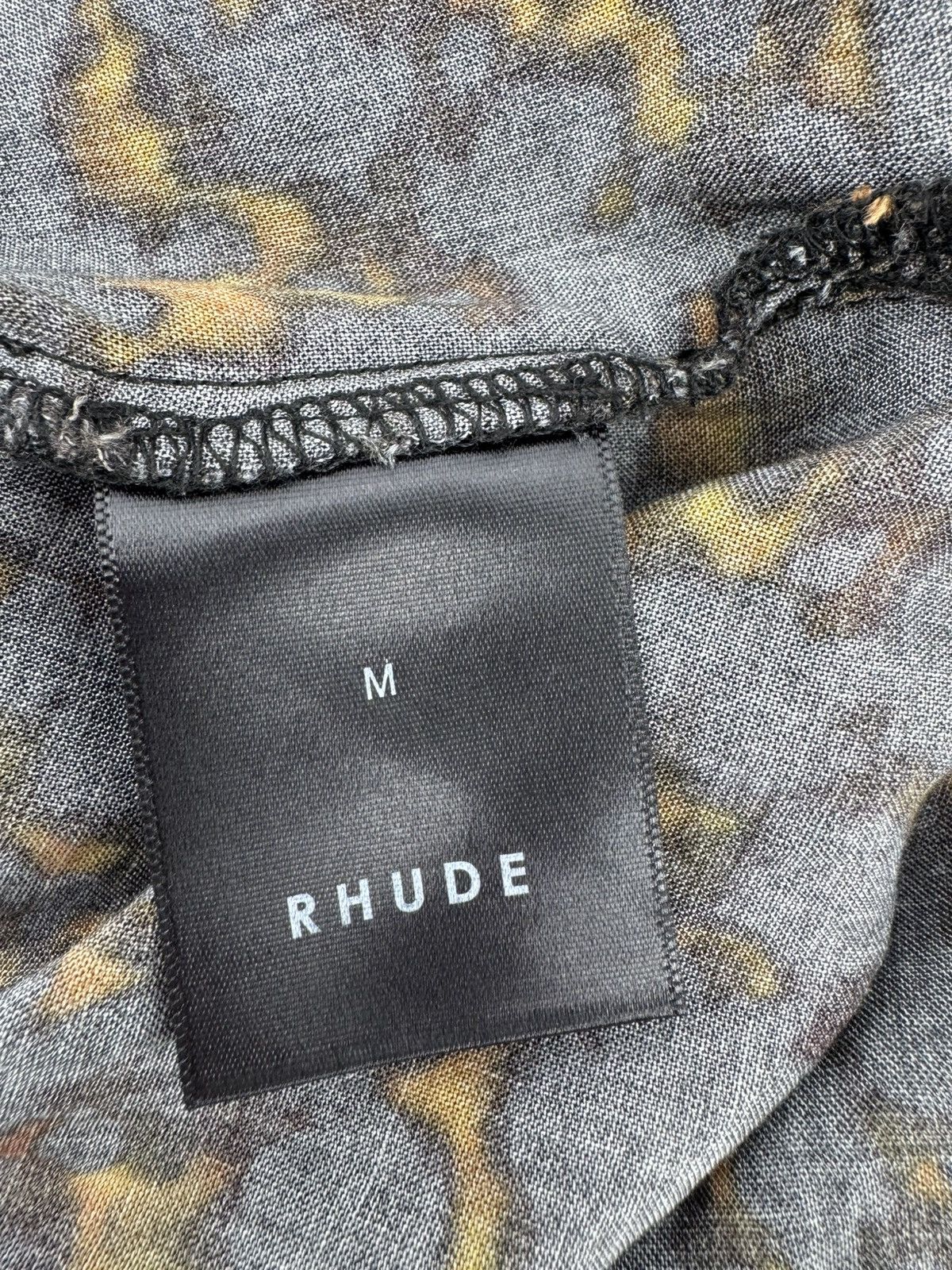Rhude Rhude Rayon Tortoise Shirt Size Medium Size US M / EU 48-50 / 2 - 6 Thumbnail