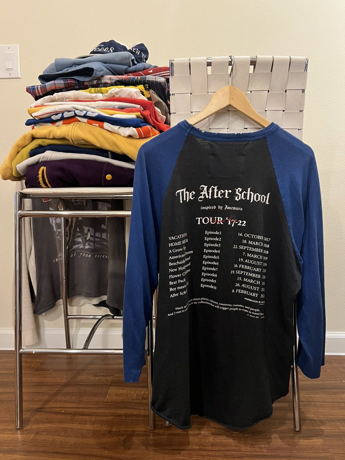 Japanese Brand Dairiku “Boy Meets World”Raglan tee Size US L / EU 52-54 / 3 - 3 Thumbnail