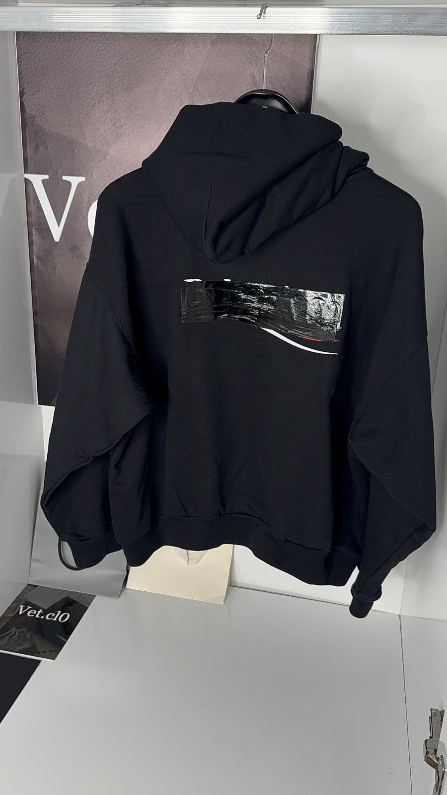Balenciaga ✅Balenciaga Black Gaffer Campaign Hoodie XS Size US XS / EU 42 / 0 - 3 Thumbnail