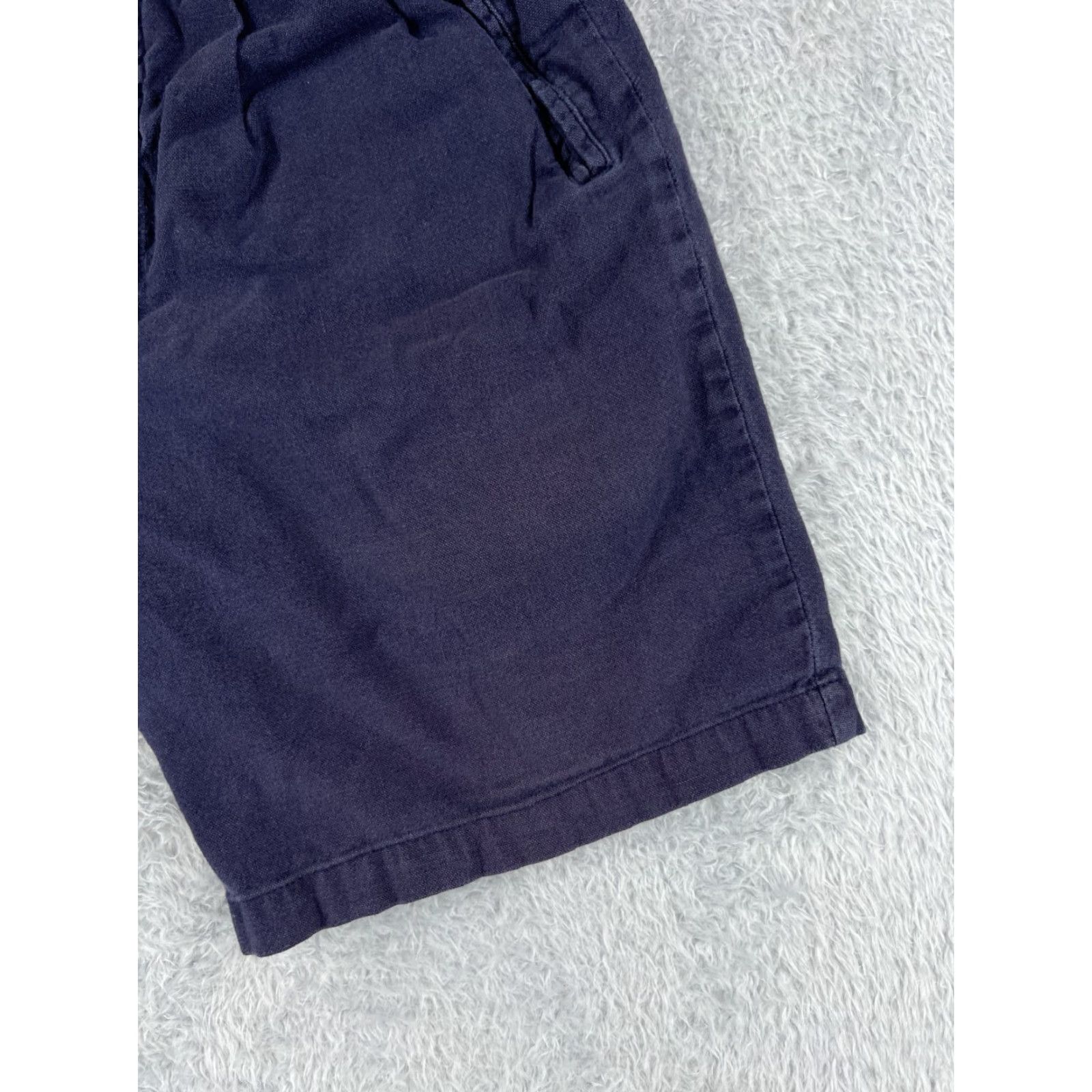 Patagonia Patagonia Shorts Women XS Blue Elastic Woven Organic Cotton Sweat, Activewear Casual Travel, Pockets, Logo, 90s? (No, vintage No) Size 26" / US 2 / IT 38 - 2 Thumbnail