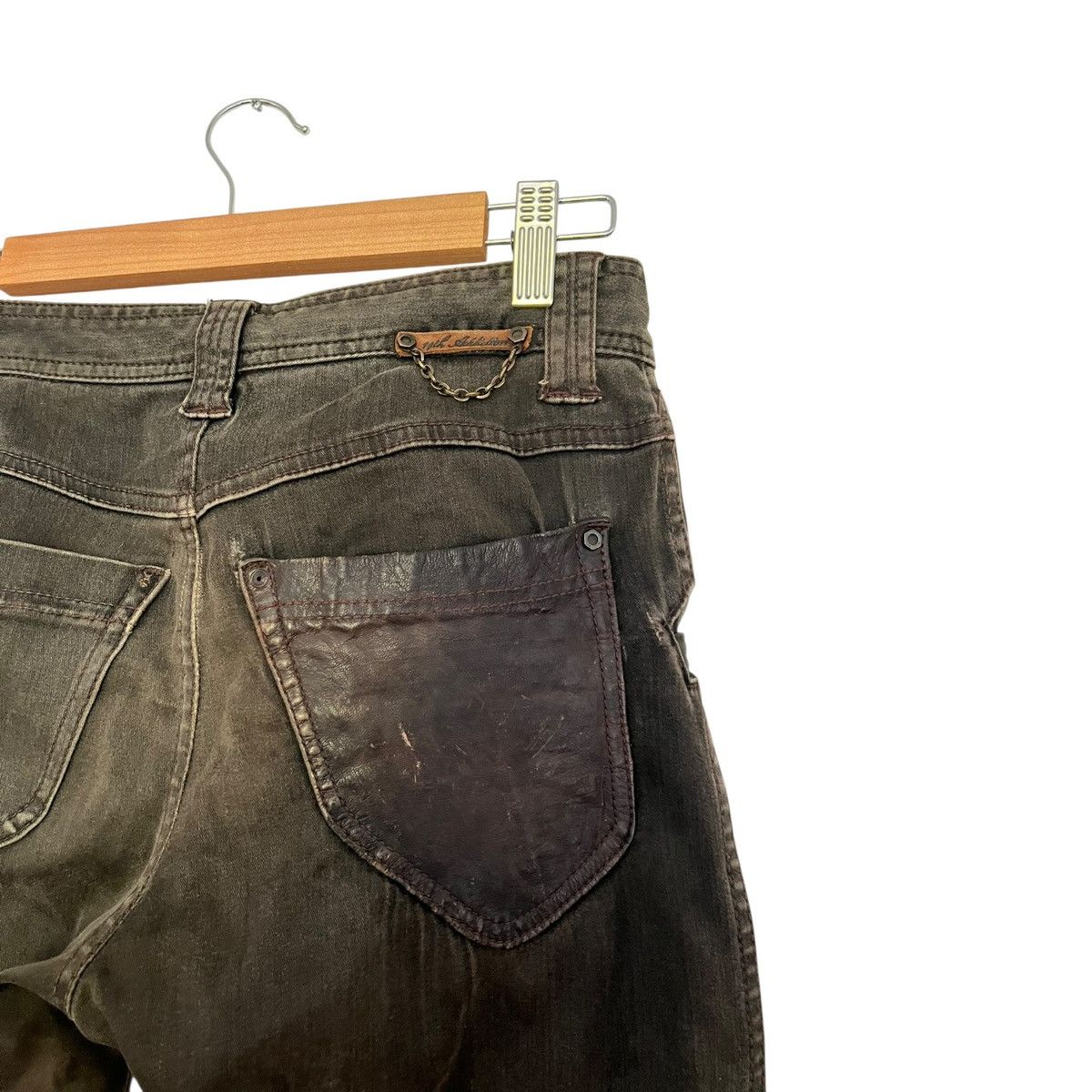 14th Addiction 14th addiction pants w leather accents Size US 27 - 4 Thumbnail
