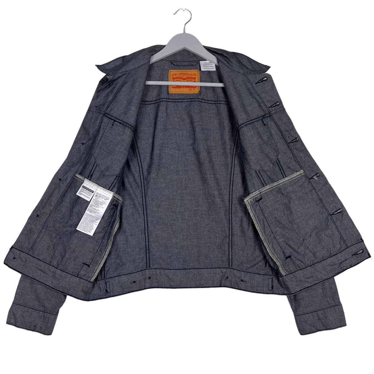 Levi's 🔥 LEVIS SHIRT TRUCKER JACKET Size US S / EU 44-46 / 1 - 11 Thumbnail