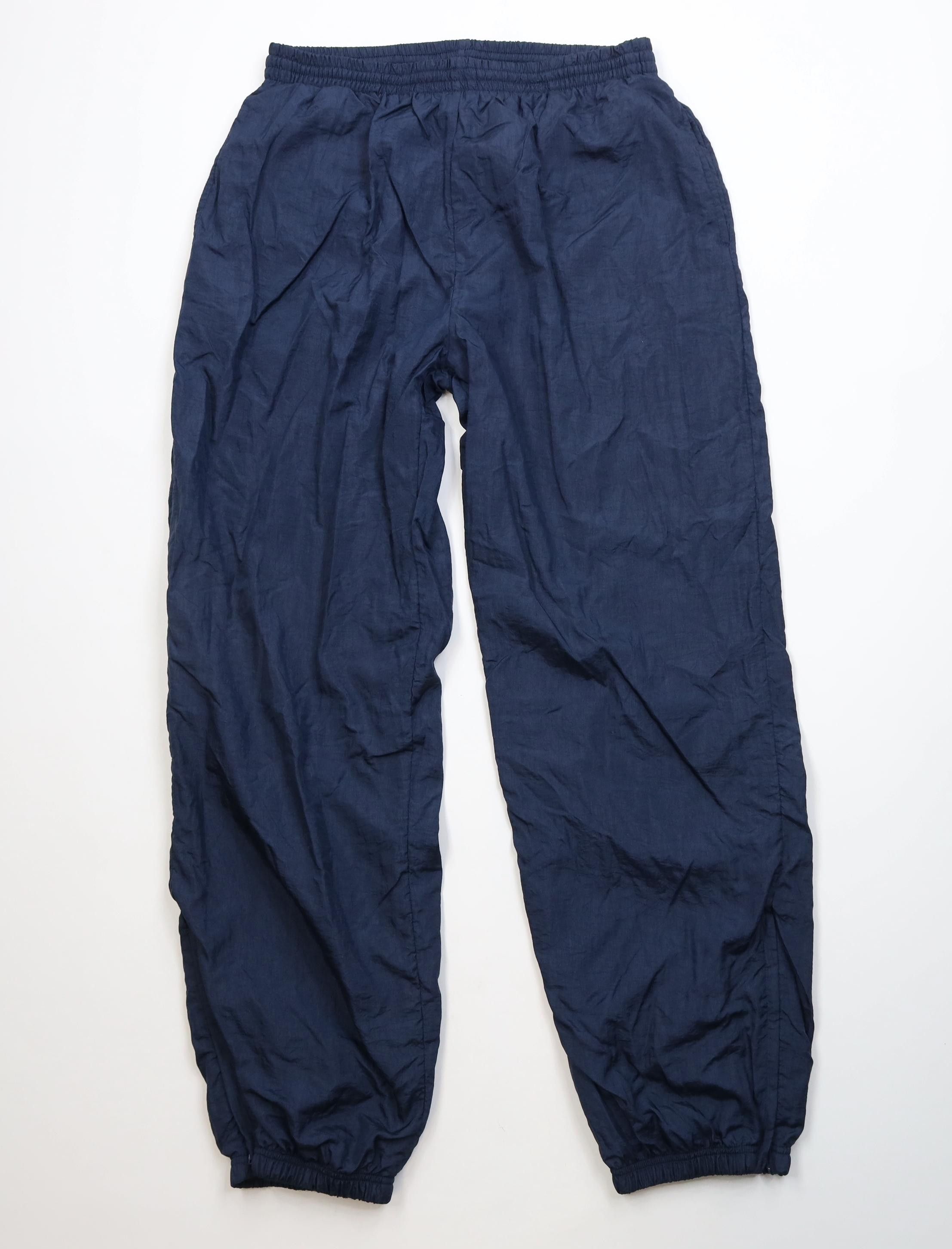 Vintage Vintage 90s Streetwear Lined Windbreaker Joggers Pants Blue Size US 36 / EU 52 - 1 Thumbnail