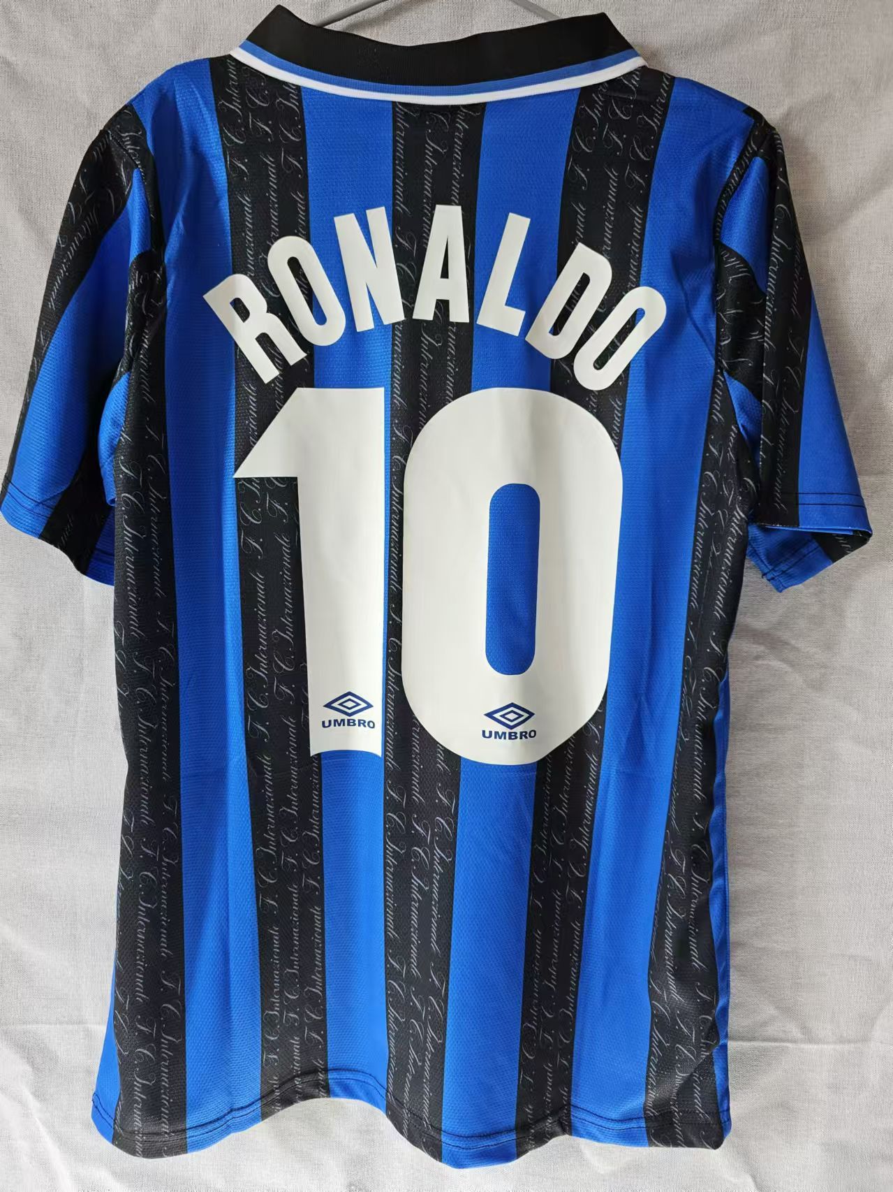インテル サッカーユニホーム vintage Ronaldo 9 Inter Milan 1997-1998 Home Jersey - Ronaldo #9 Classic