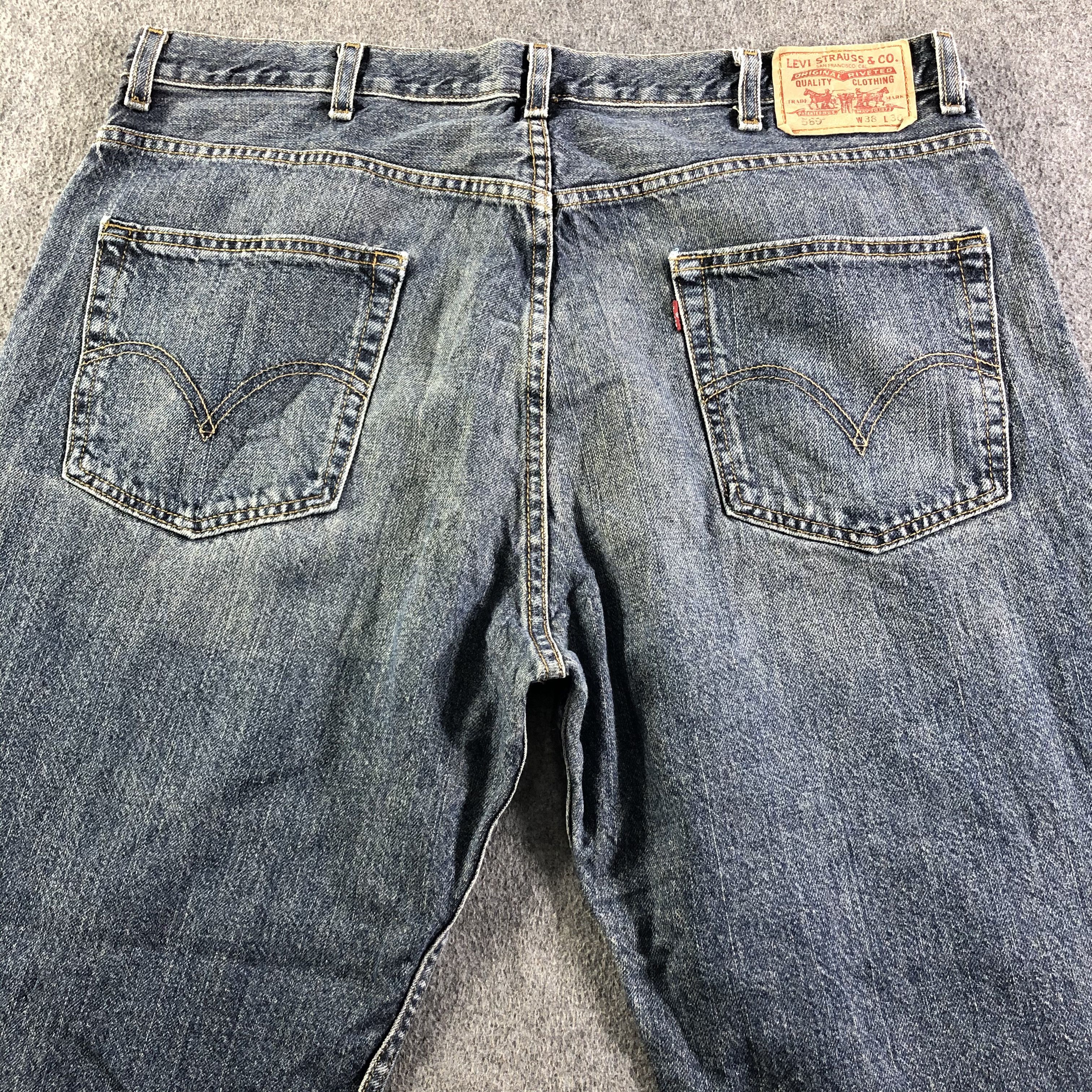 Levi's Vintage Levis 569 Jeans-J4262 Size US 39 - 4 Thumbnail
