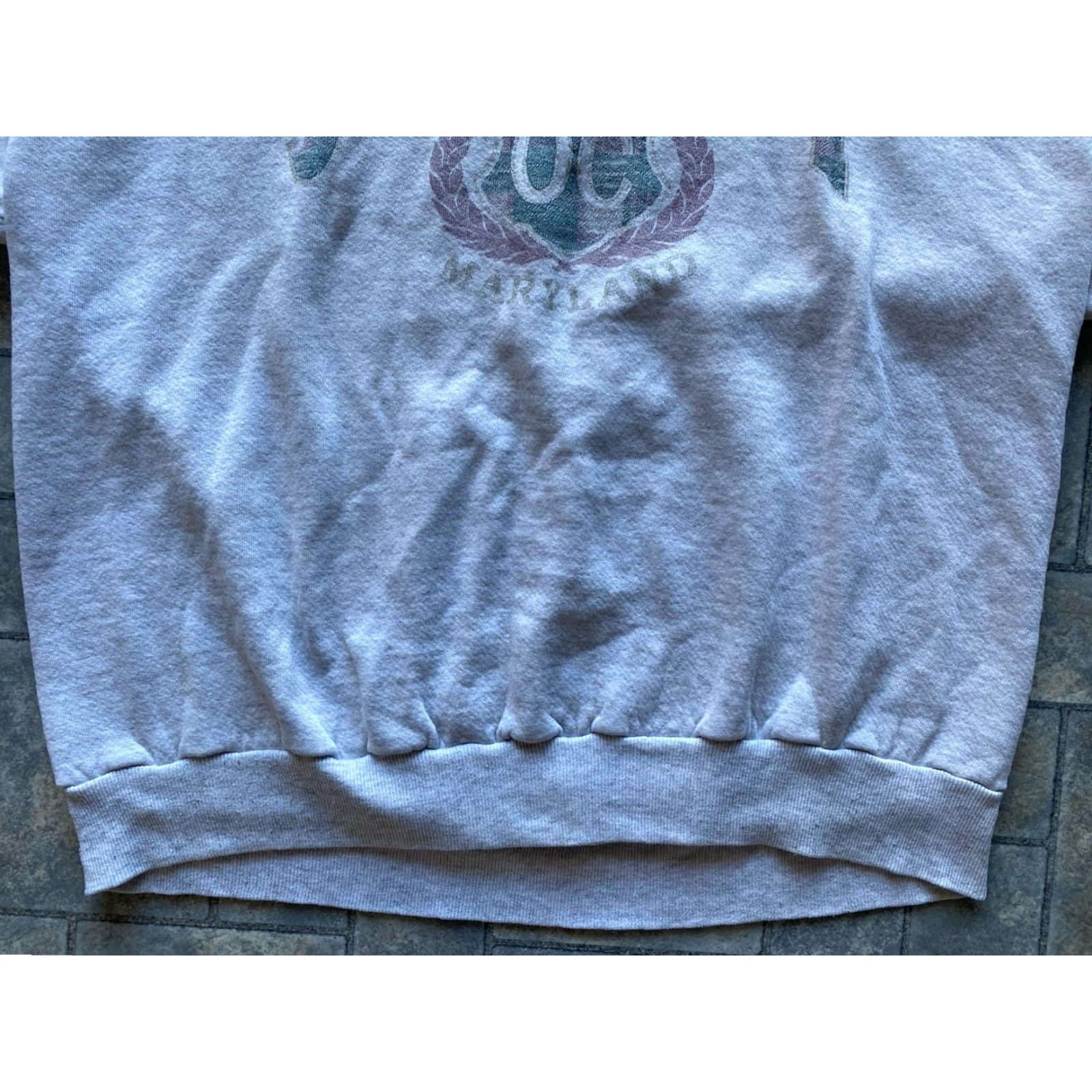 Jerzees VINTAGE Jerzees Sweatshirt Made In USA Gray Men’s XL Ocean City Maryland VTG Size US XL / EU 56 / 4 - 3 Thumbnail