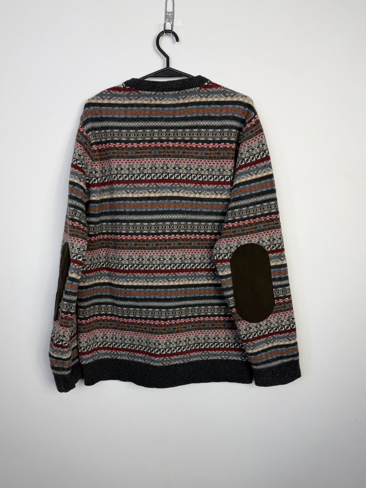 Barbour Unique Barbour Martingale Crew Sweater in Charcoal Pattern Size US M / EU 48-50 / 2 - 2 Thumbnail