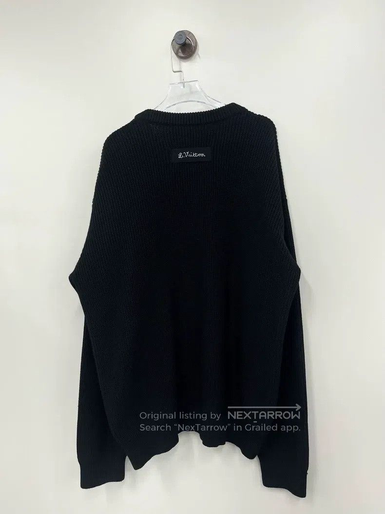 Louis Vuitton Louis Vuitton Black doll knit sweater Size US L / EU 52-54 / 3 - 2 Thumbnail