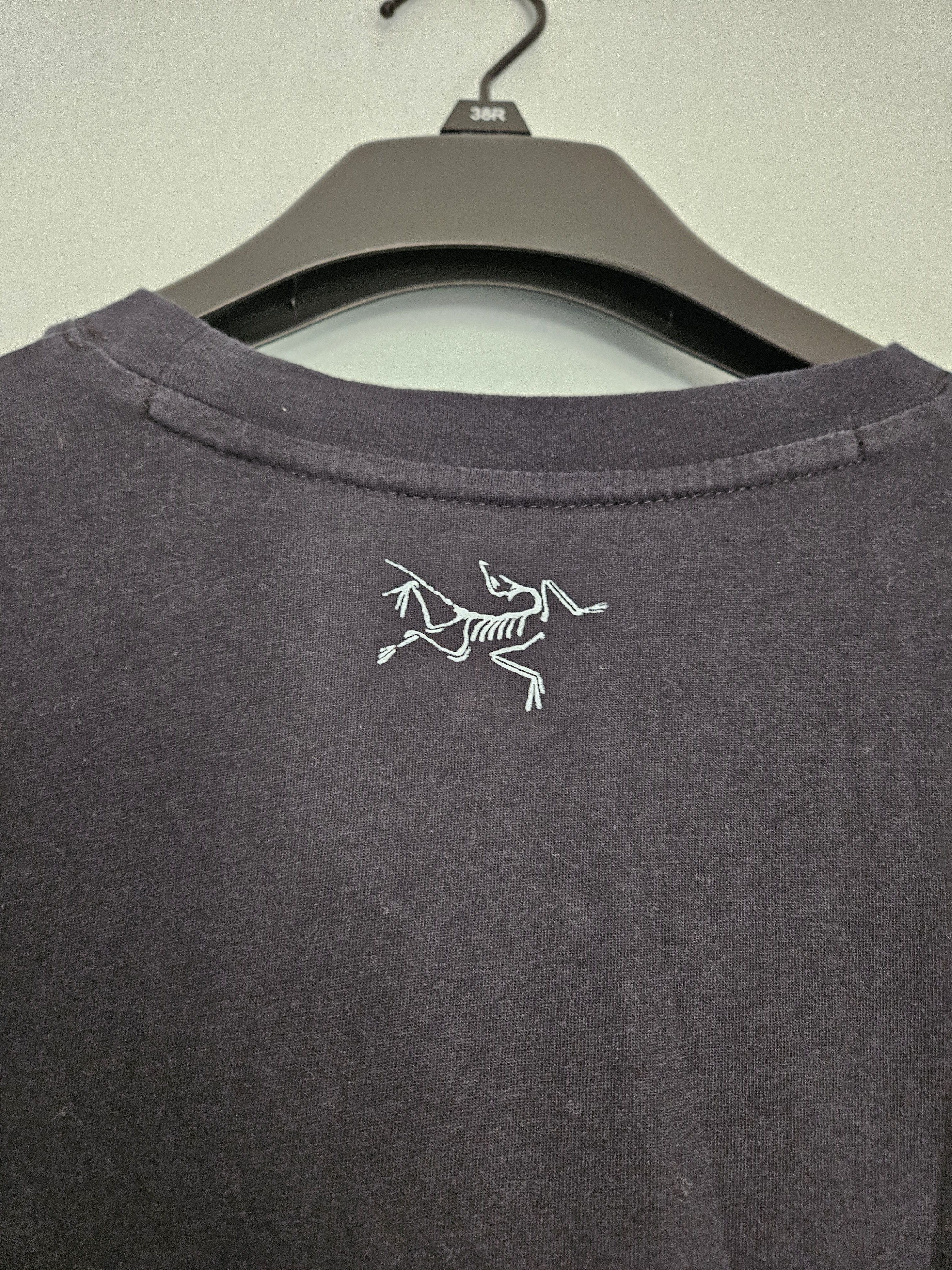 Arc'teryx Black Skeleton Logo Long Sleeve Shirt Size US S / EU 44-46 / 1 - 4 Thumbnail