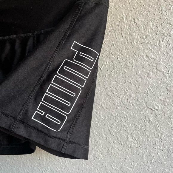 Puma NWOT (S) PUMA spandex black shorts Size 27" / US 4 / IT 40 - 3 Thumbnail