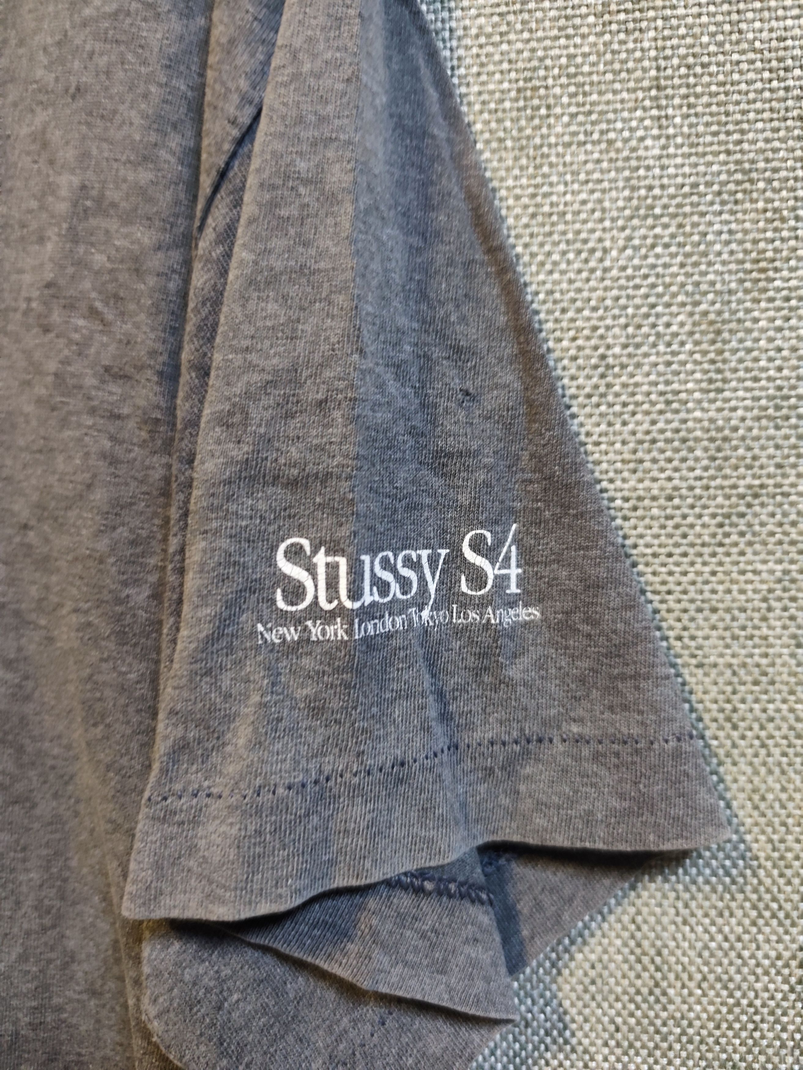 Stussy Vintage 90s Stussy "Think International" Apple Tee Size US M / EU 48-50 / 2 - 3 Thumbnail