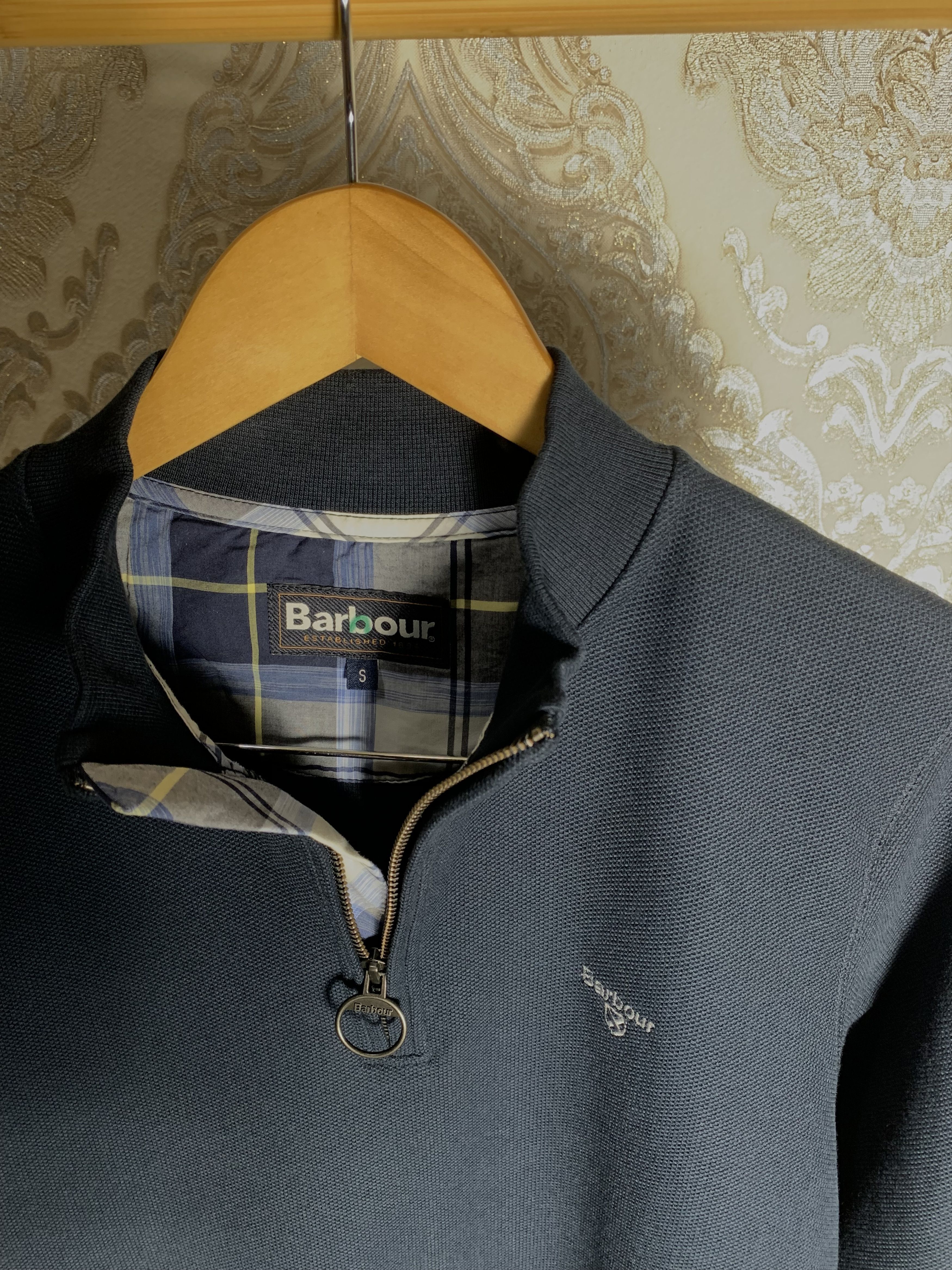 Barbour VINTAGE BARBOUR INTERNATIONAL 1/3 ZIP SWEATER CASUAL Y2K 90s Size US M / EU 48-50 / 2 - 3 Thumbnail
